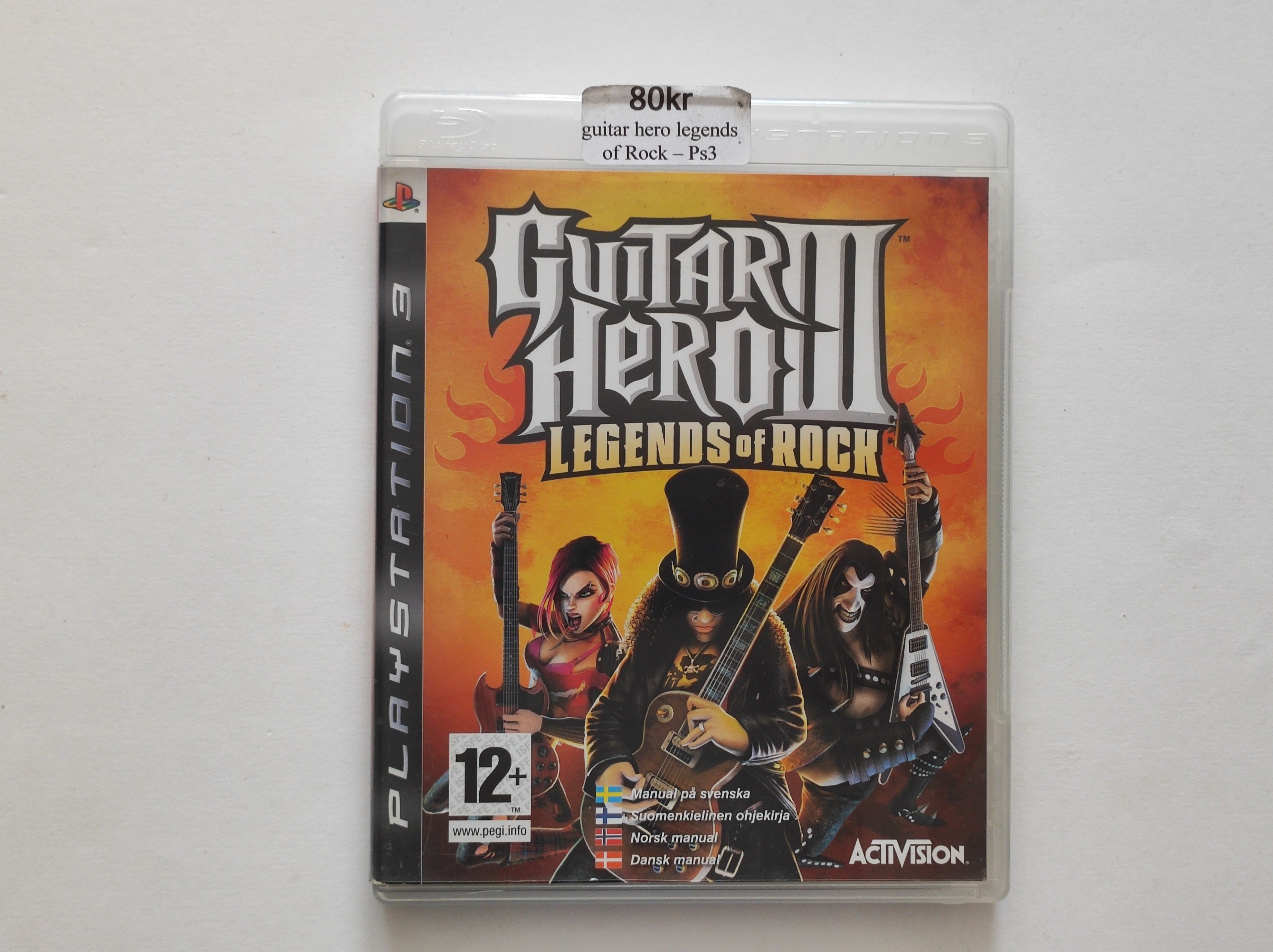 PS3 - Guitar Hero 3: Legends of Rock
