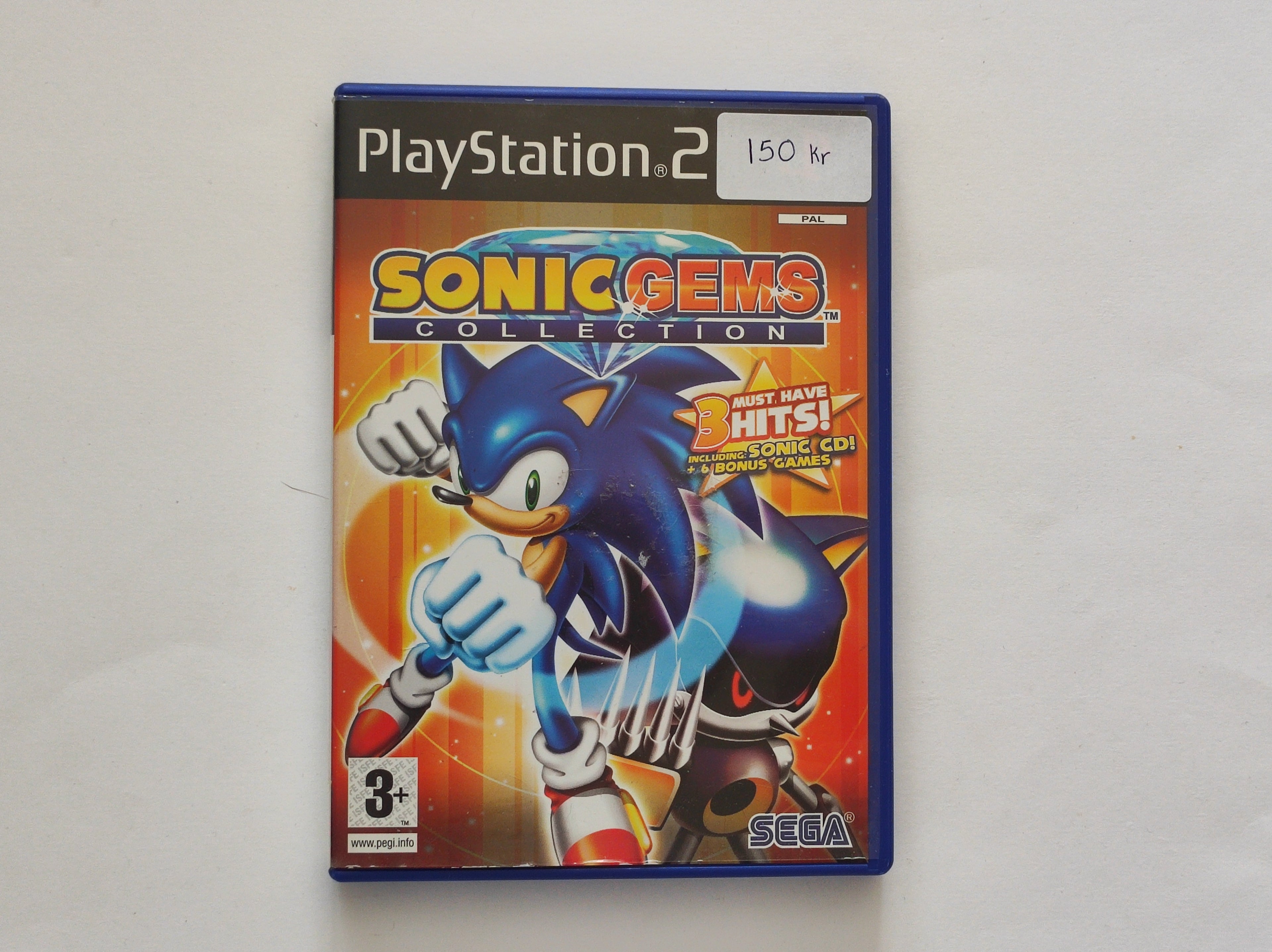 PS2 - Sonic Gems Collection