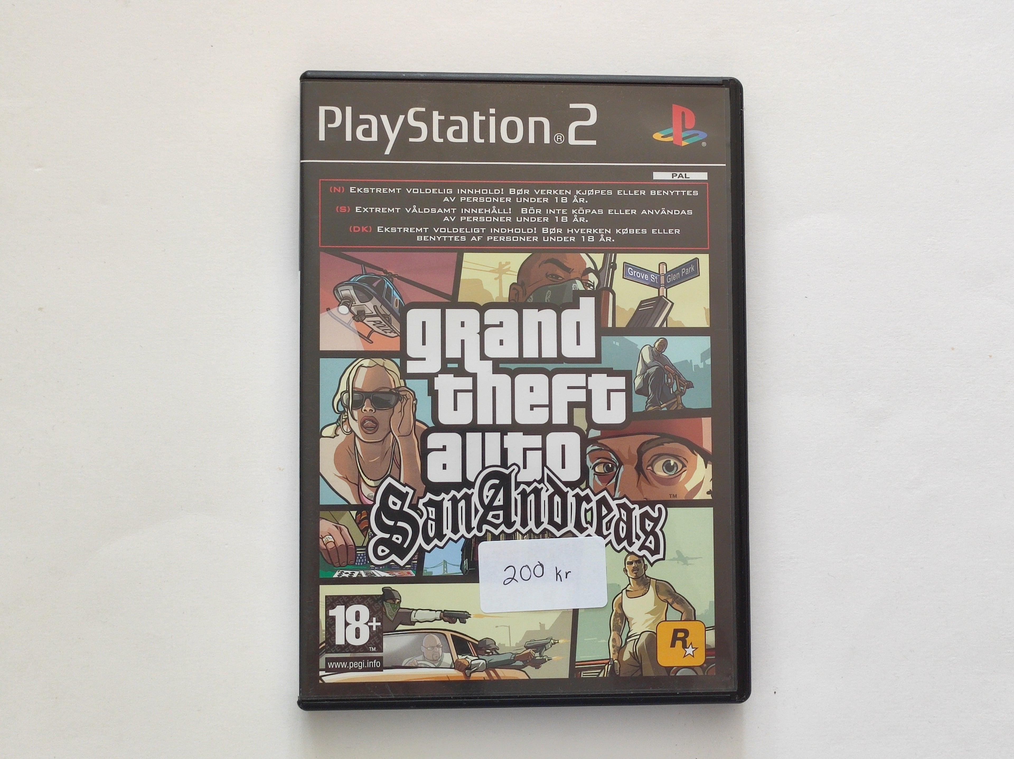 PS2 - Grand Theft Auto San Andreas