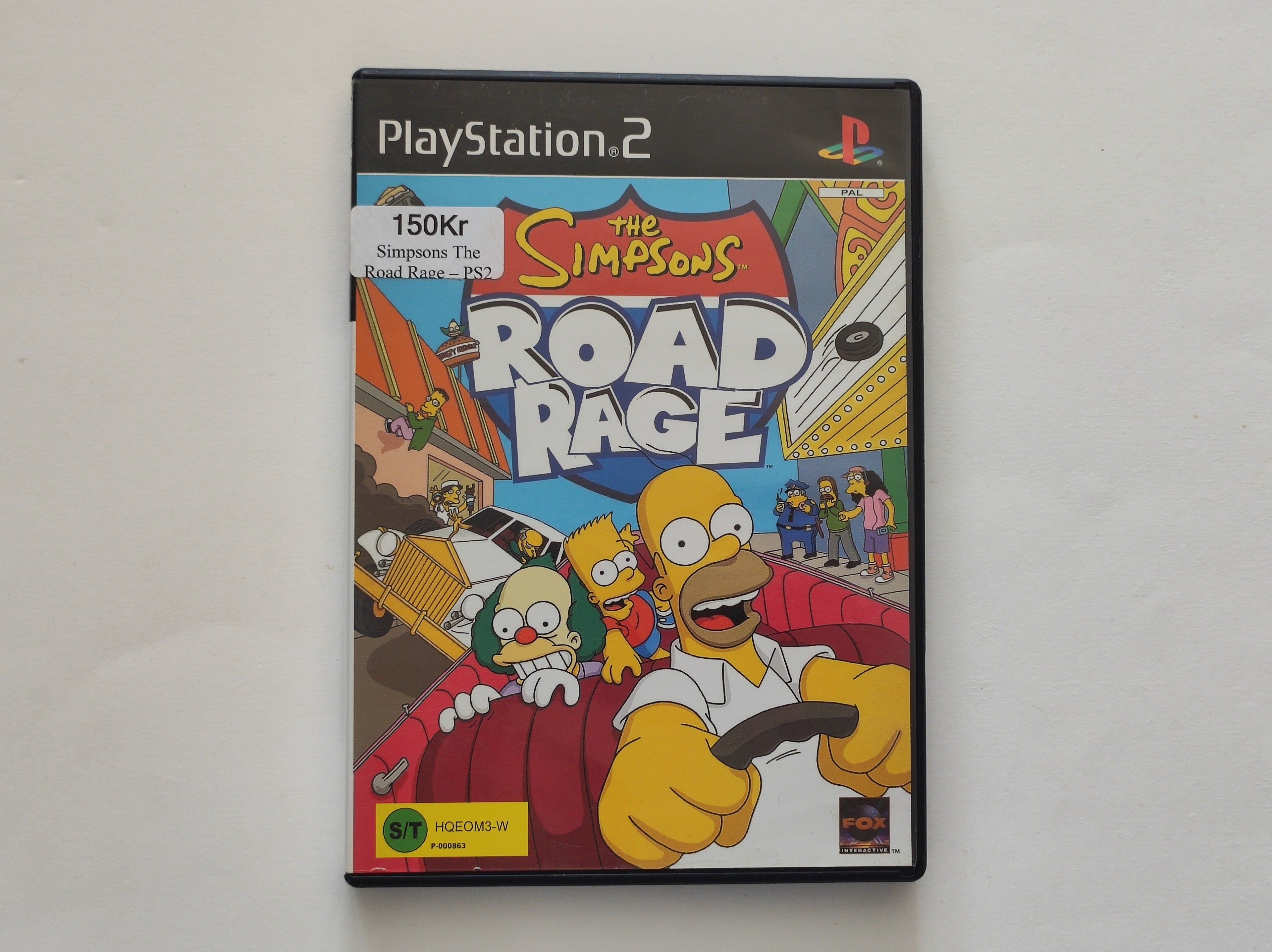 PS2 - The Simpsons Road Rage