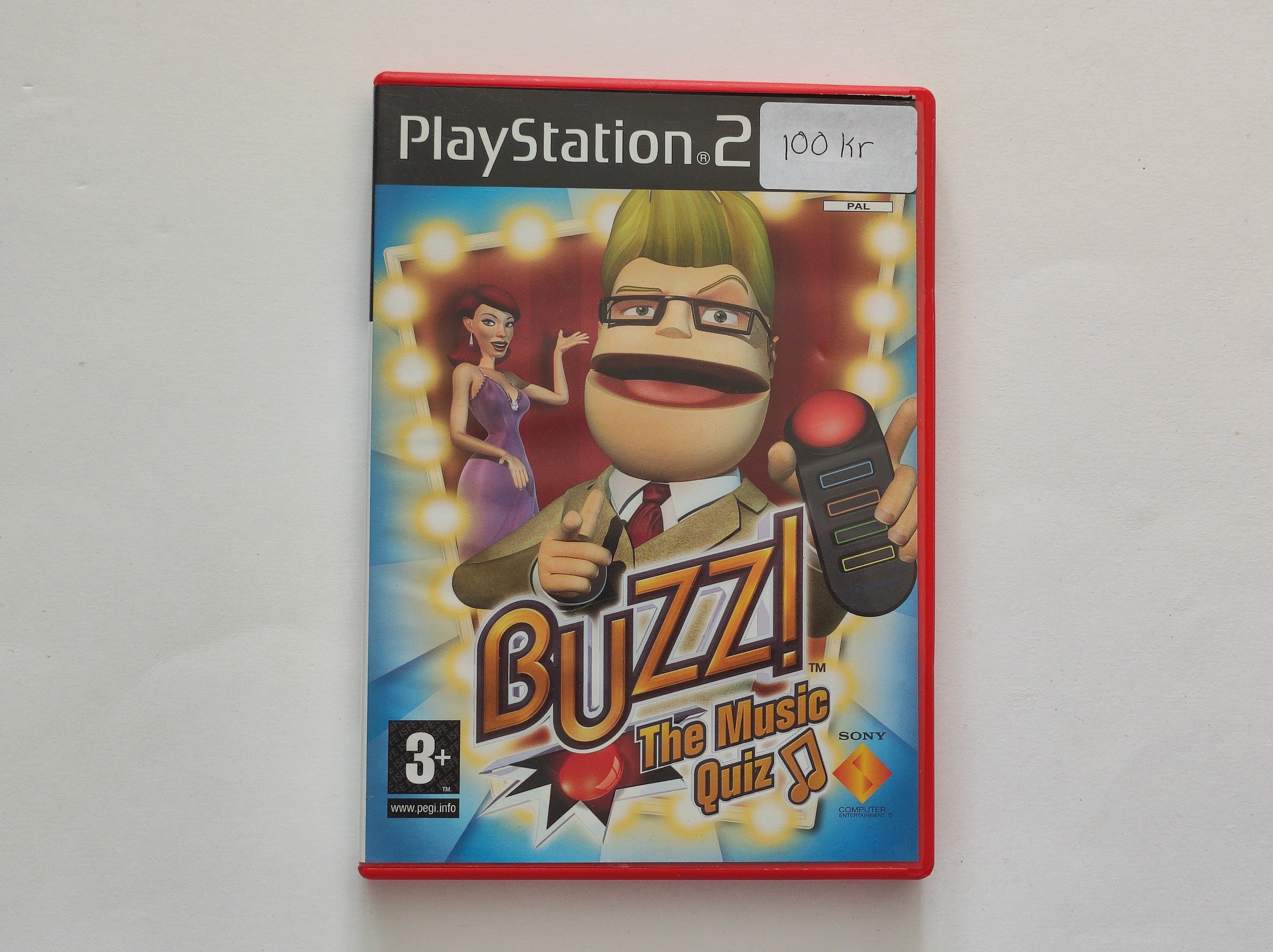 PS2 - Buzz The Music Quiz