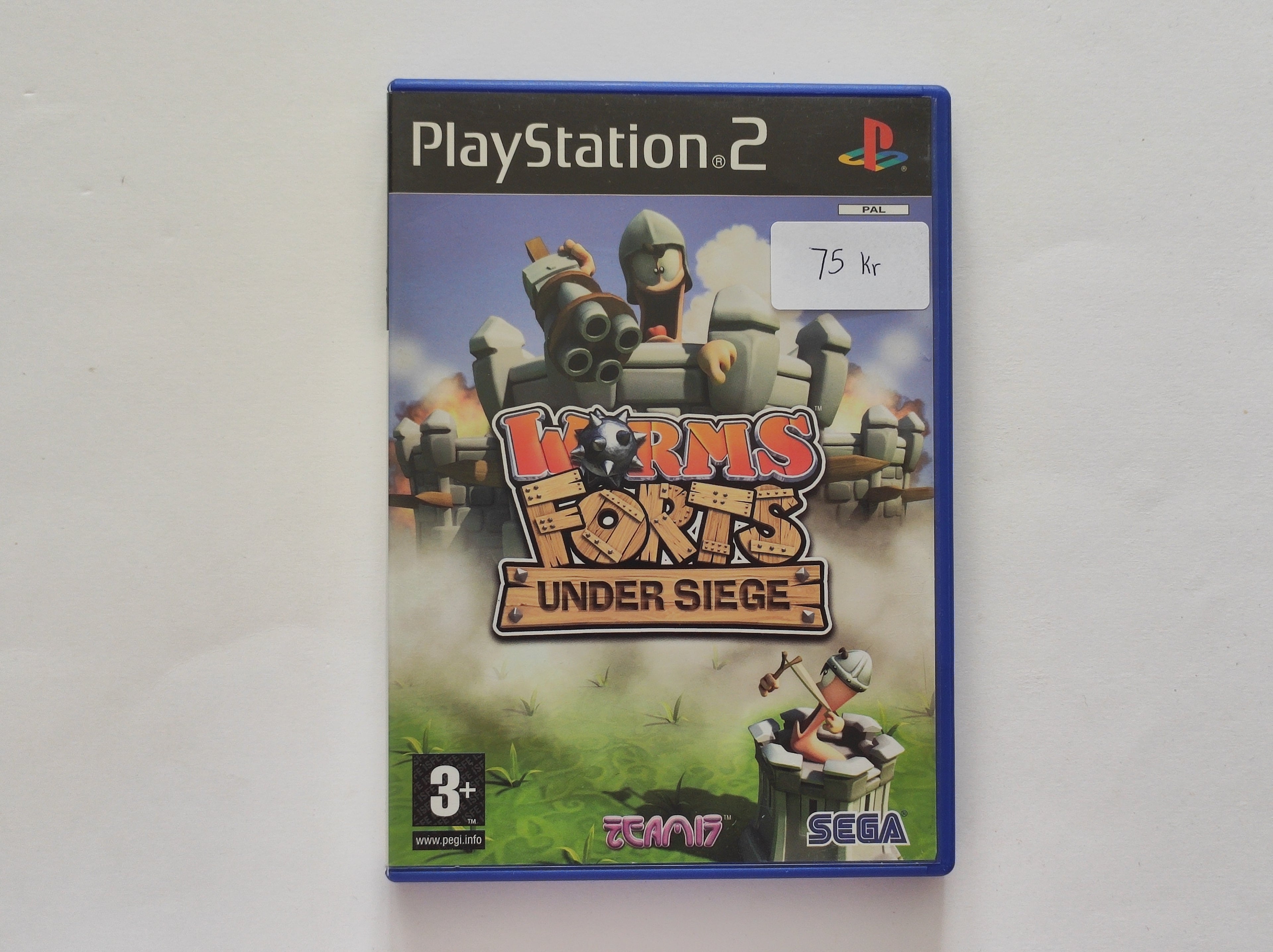 PS2 - Worms Forts: Under Siege