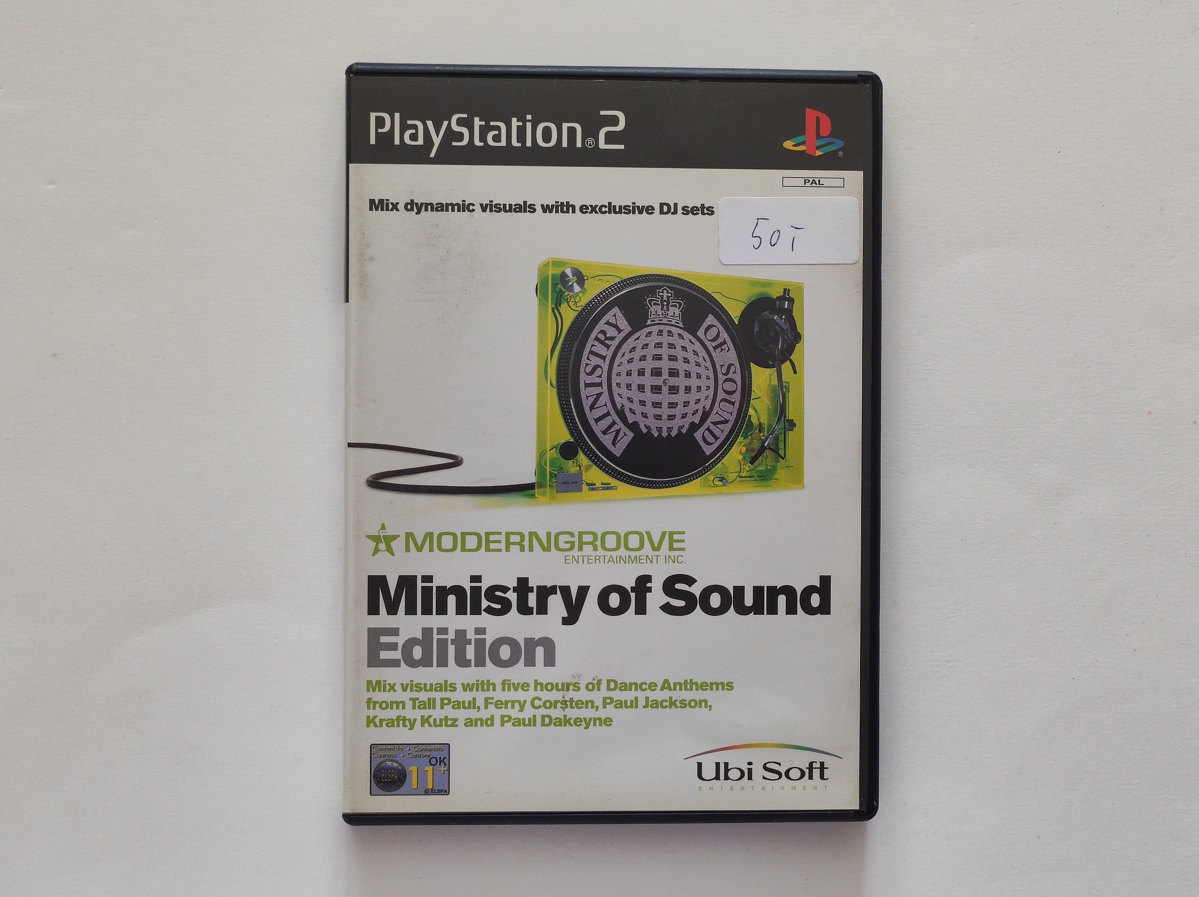 PS2 - Ministry Of Sound Edition