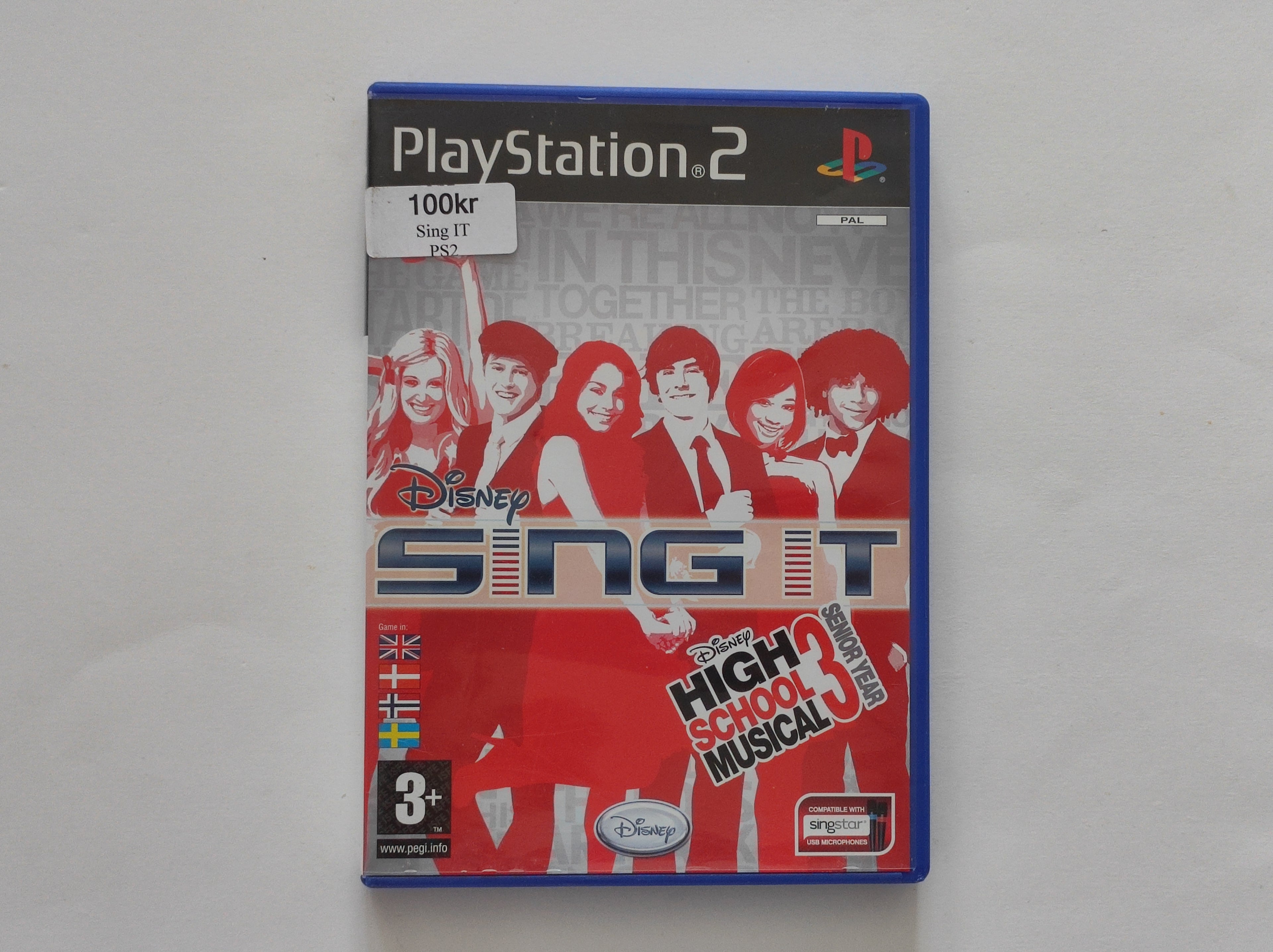 PS2 - Disney Sing It: High School Musical 3