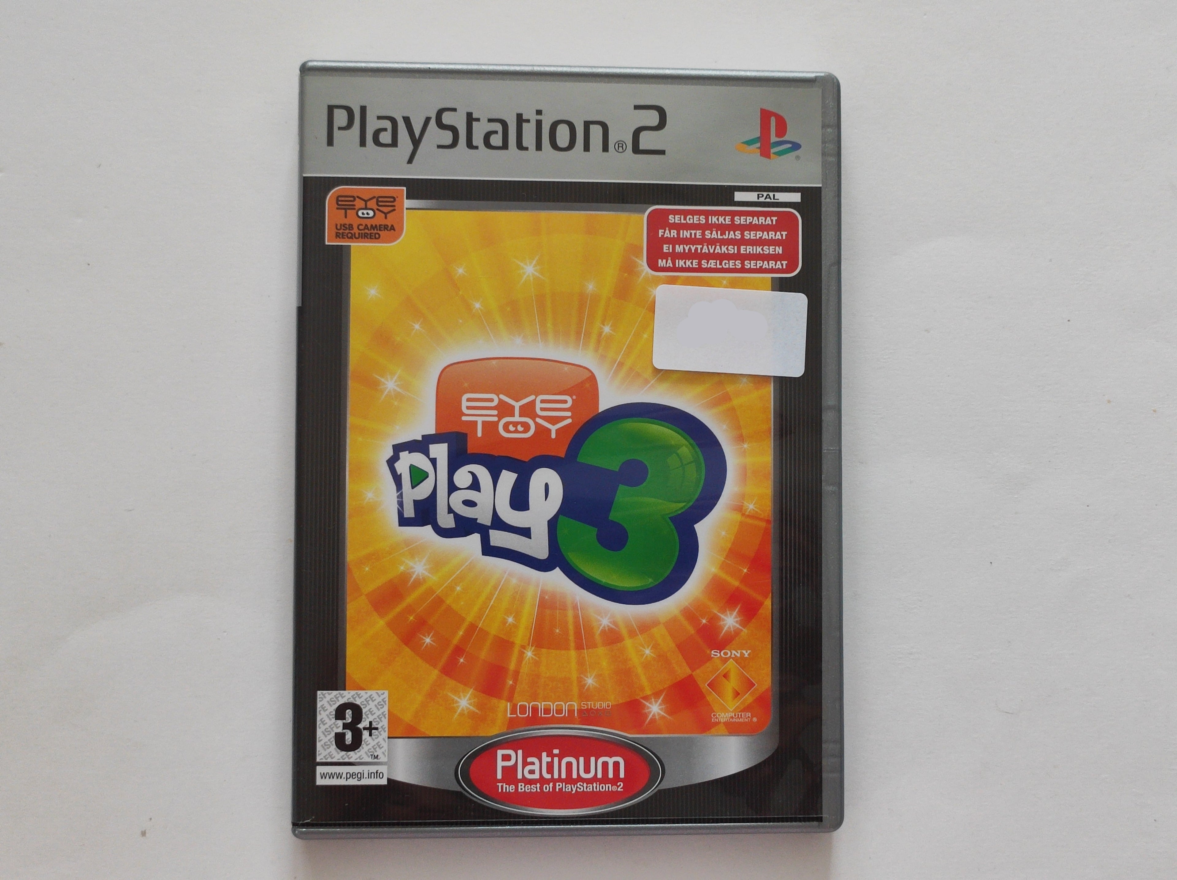 PS2 - Eye Toy Play 3