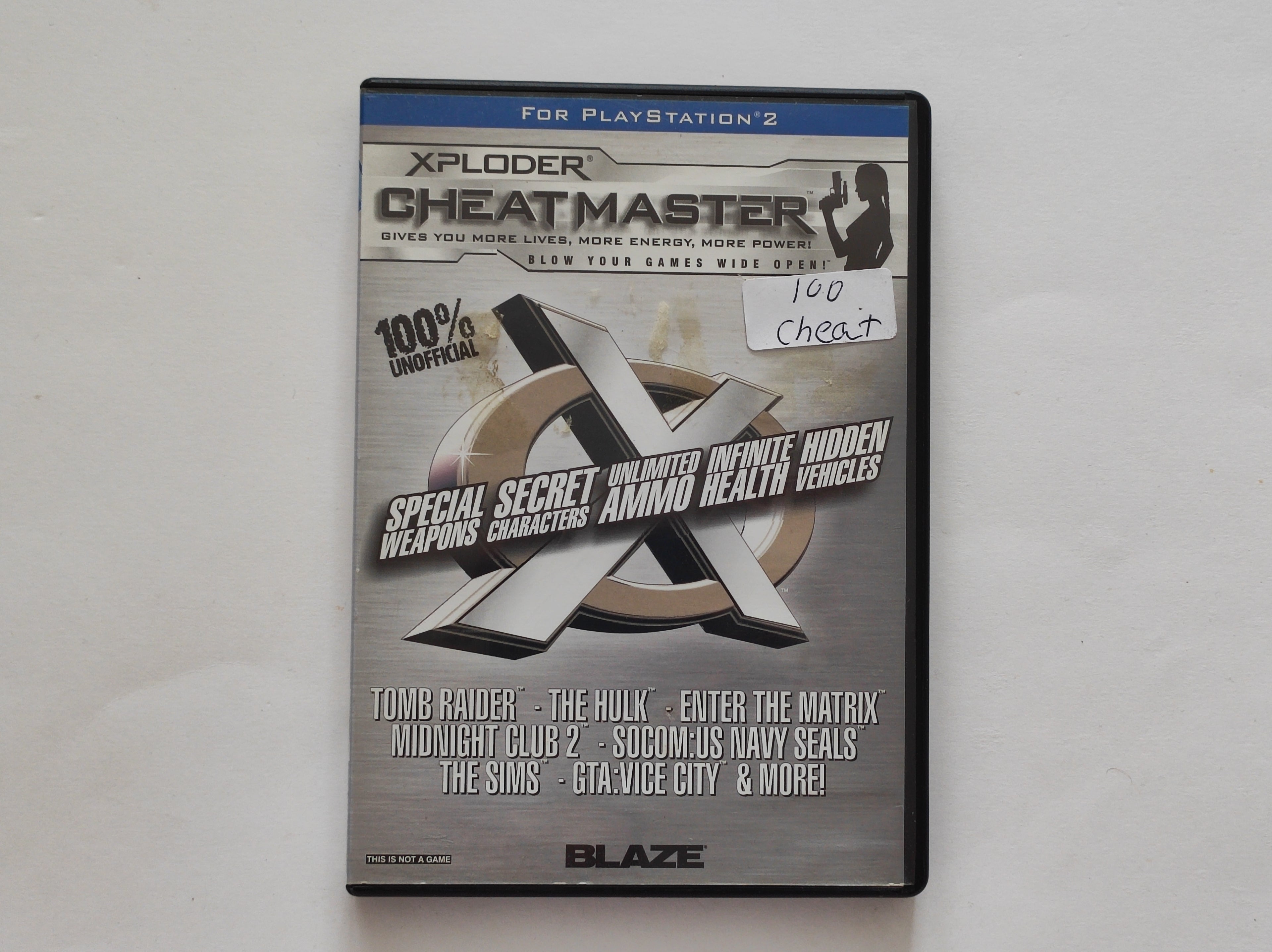 PS2 - Xploder CheatMaster