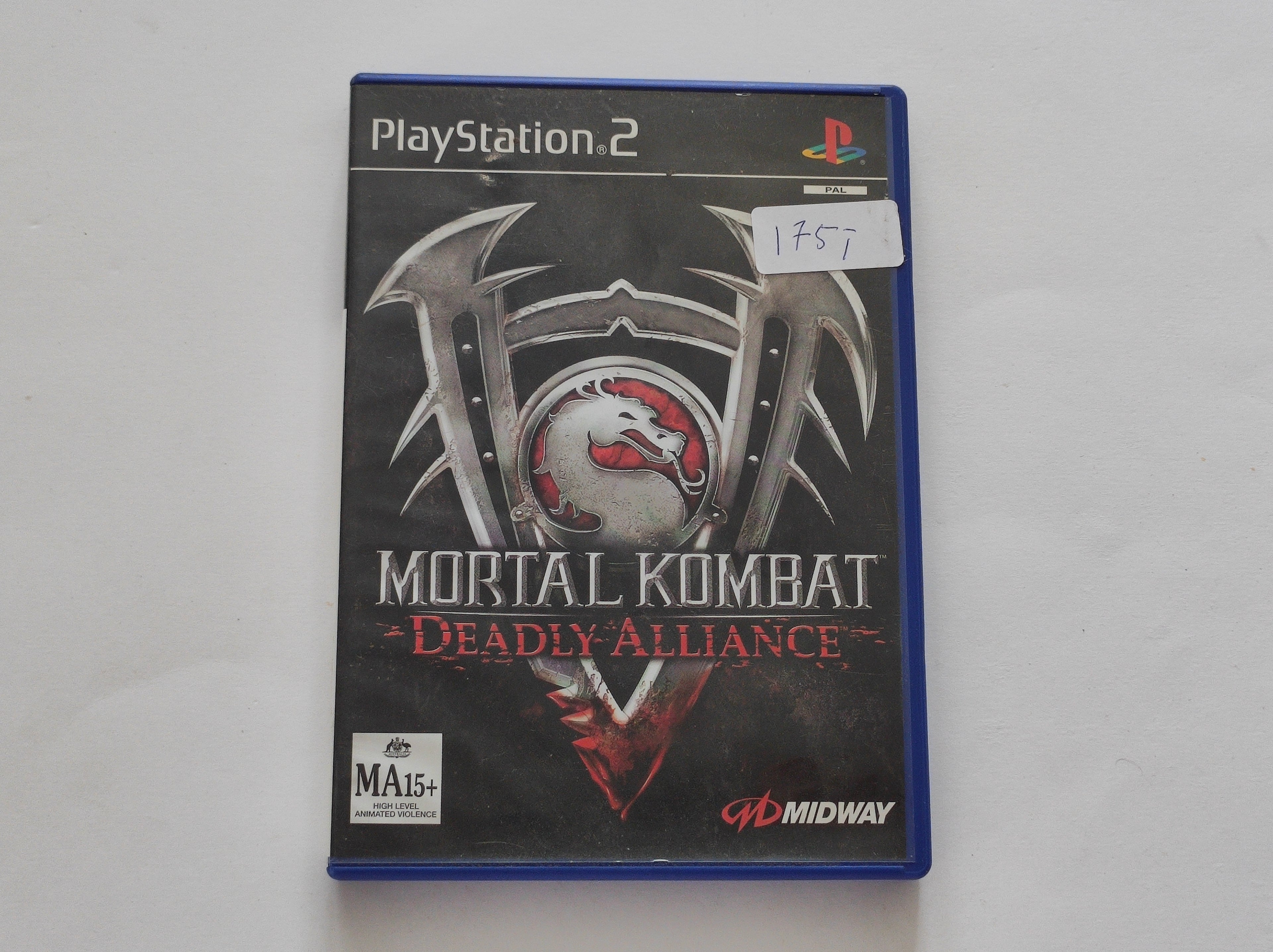 PS2 - Mortal Kombat: Deadly Alliance