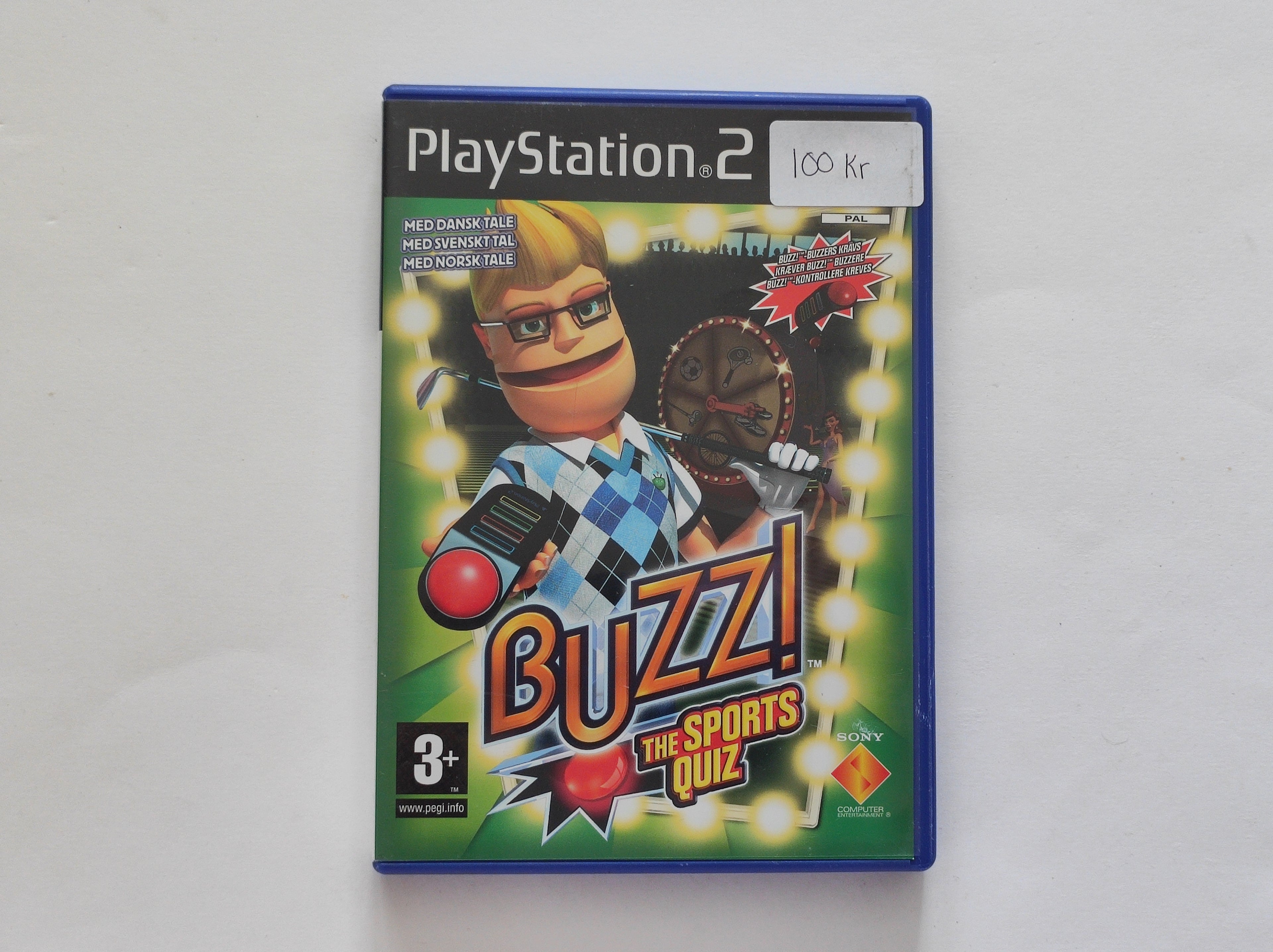 PS2 - Buzz! The Sports Quiz