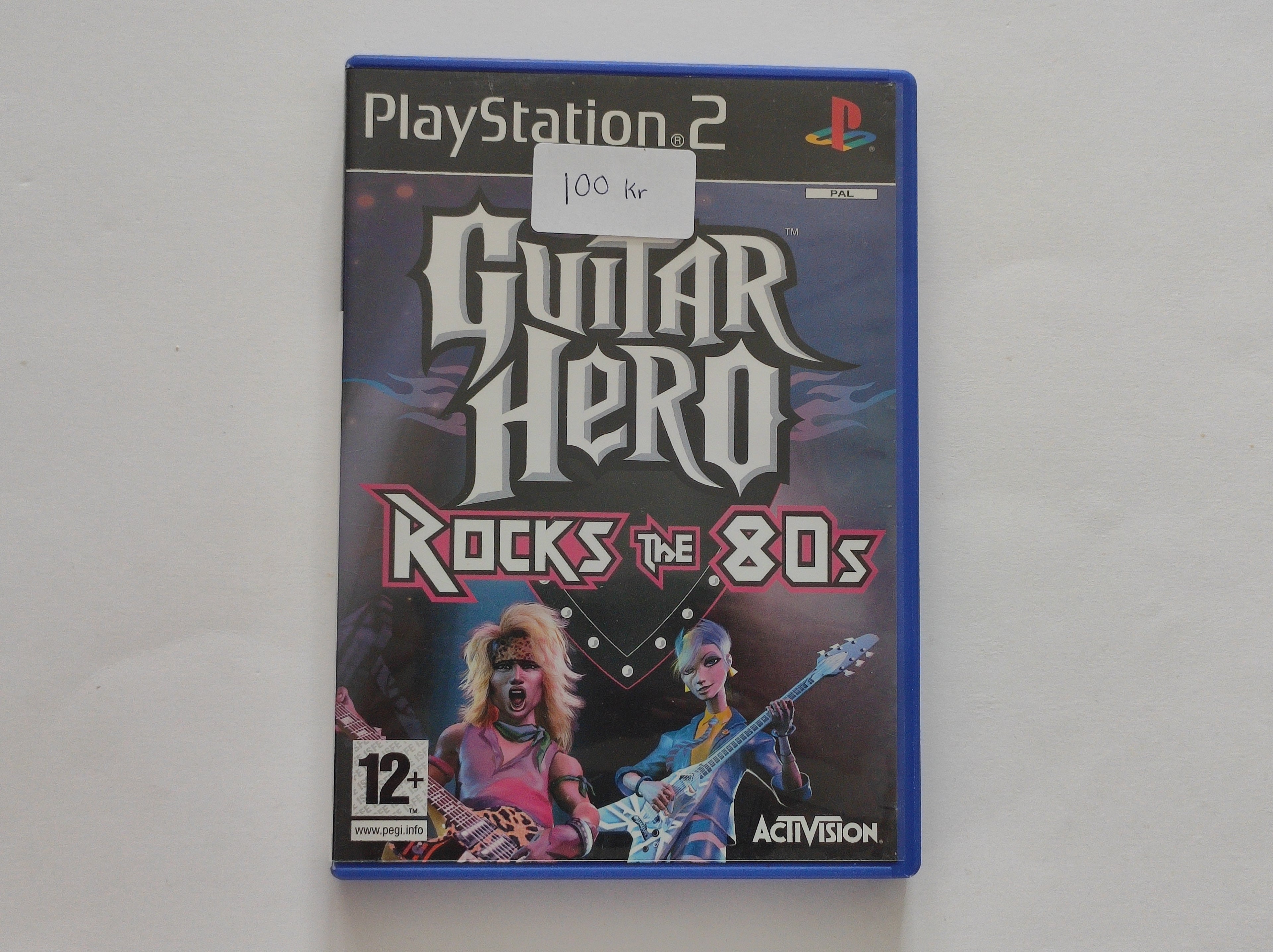 PS2 - Guitar Hero Rocks the 80s