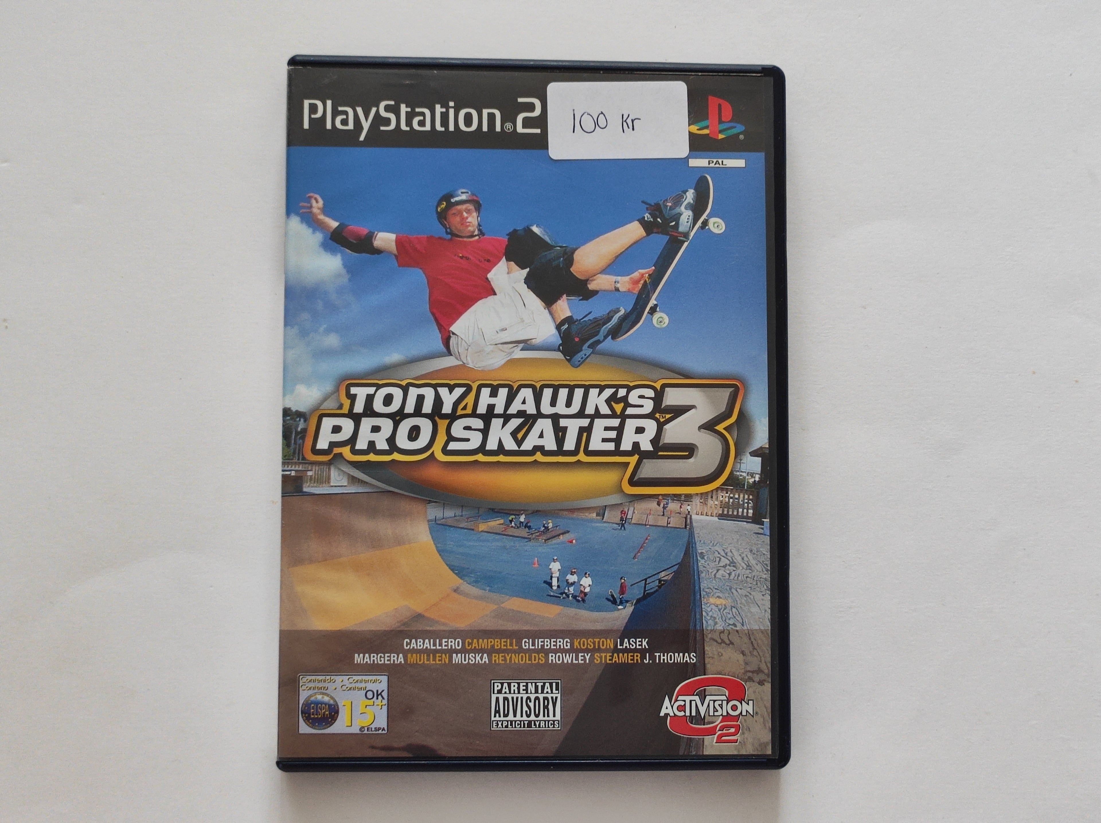 PS2 - Tony Hawk's Pro Skater 3