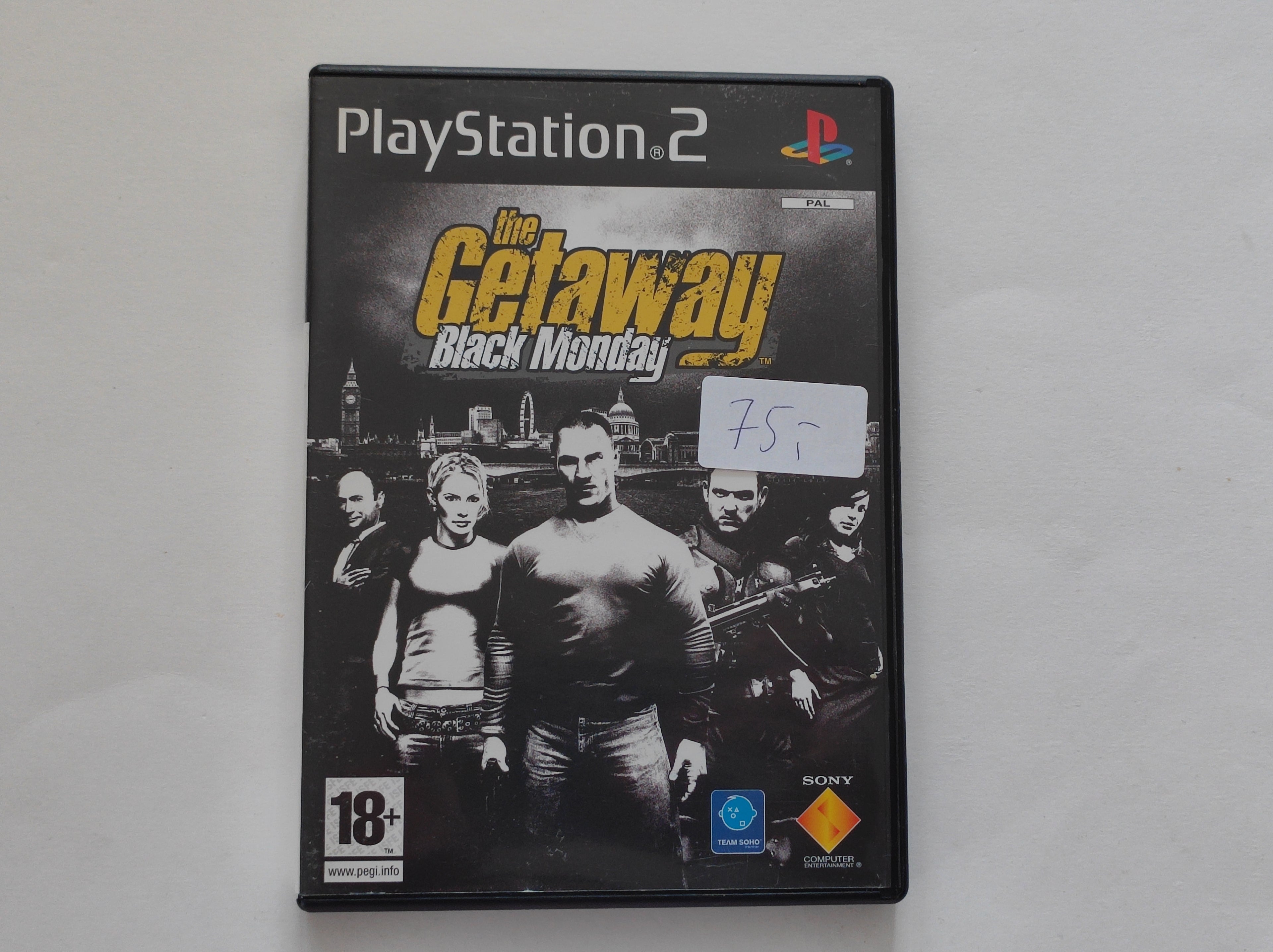 PS2 - The Getaway Black Monday