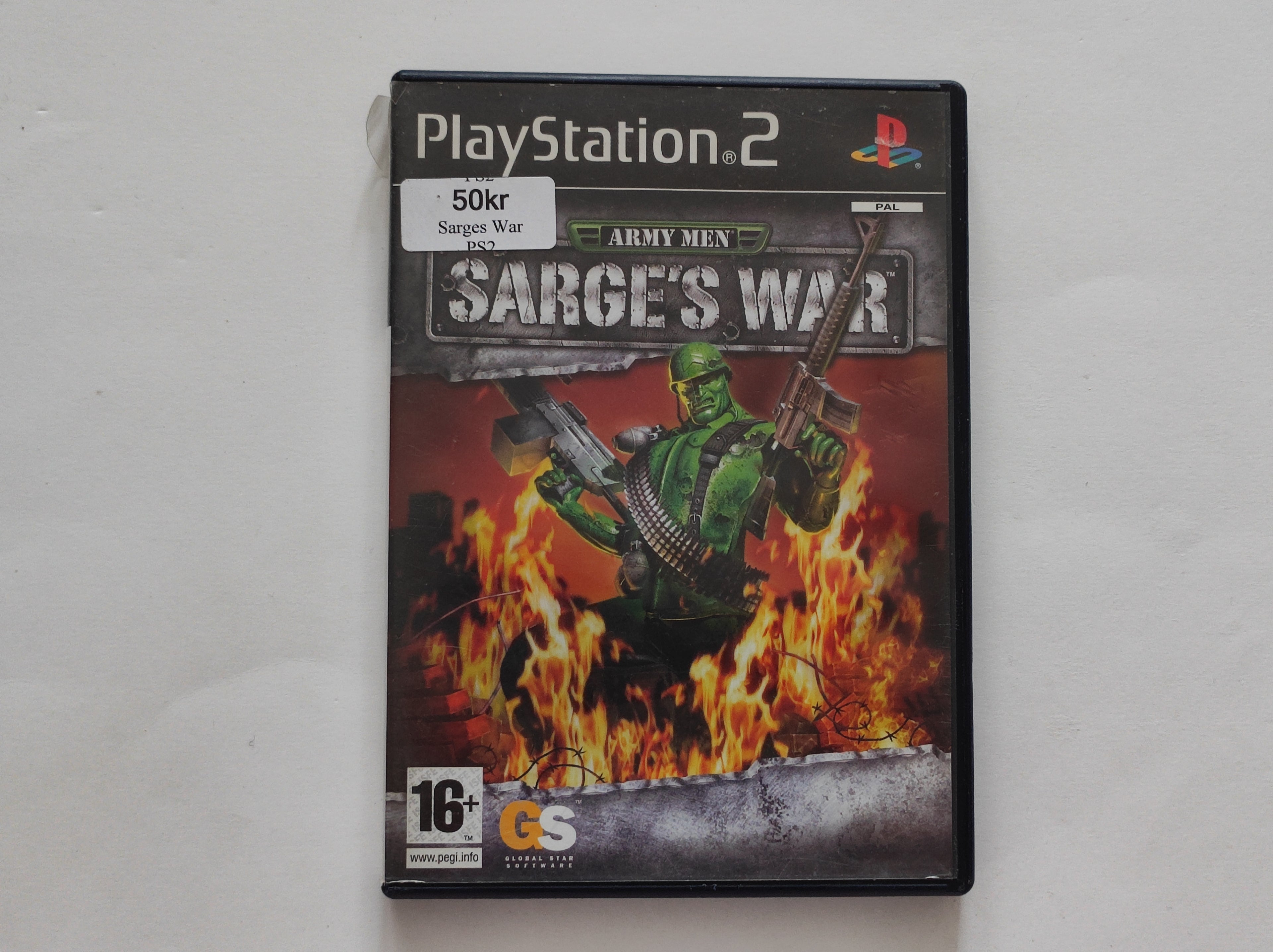 PS2 - Army Men: Sarge's War