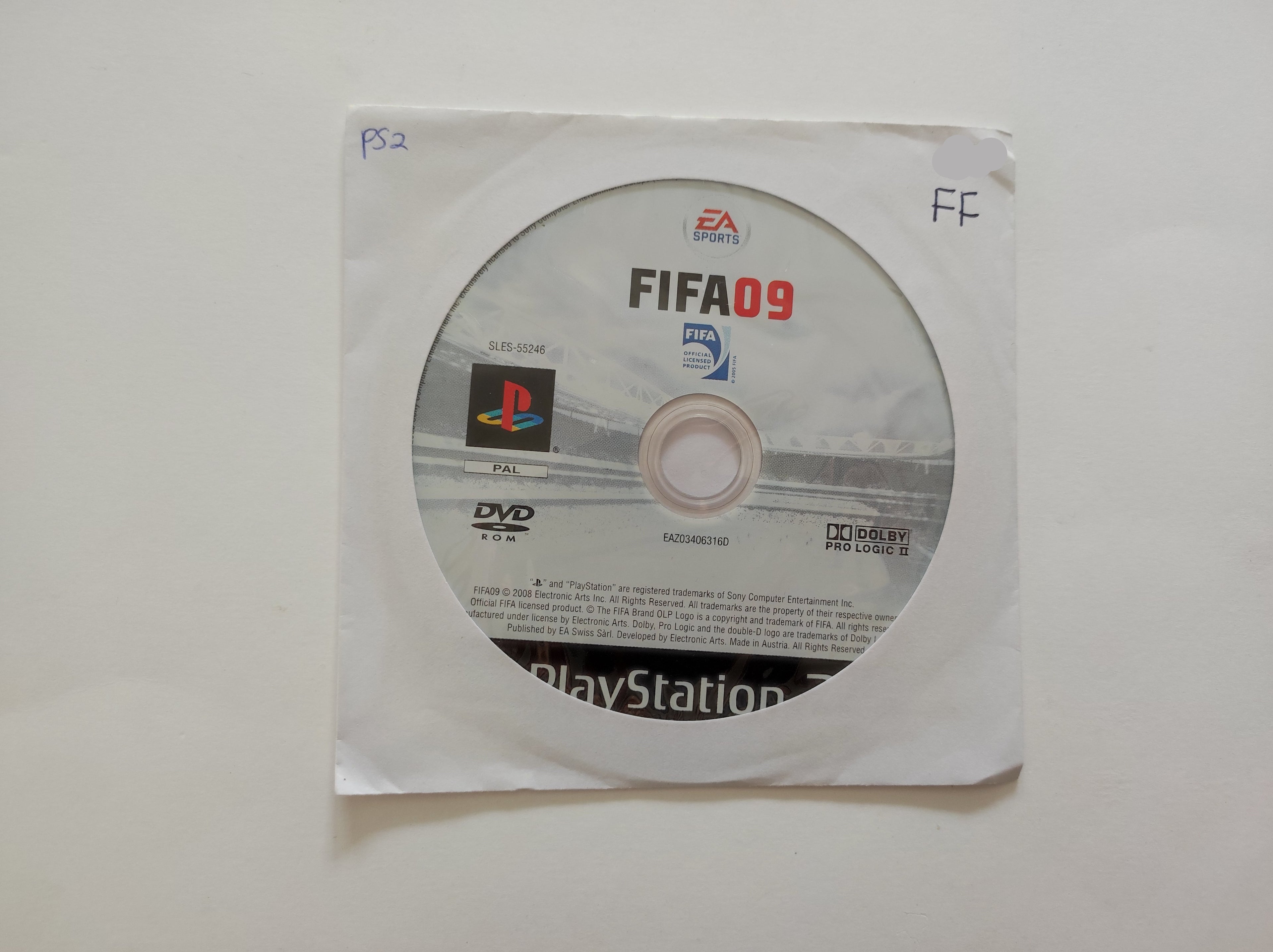 PS2 - Fifa 09