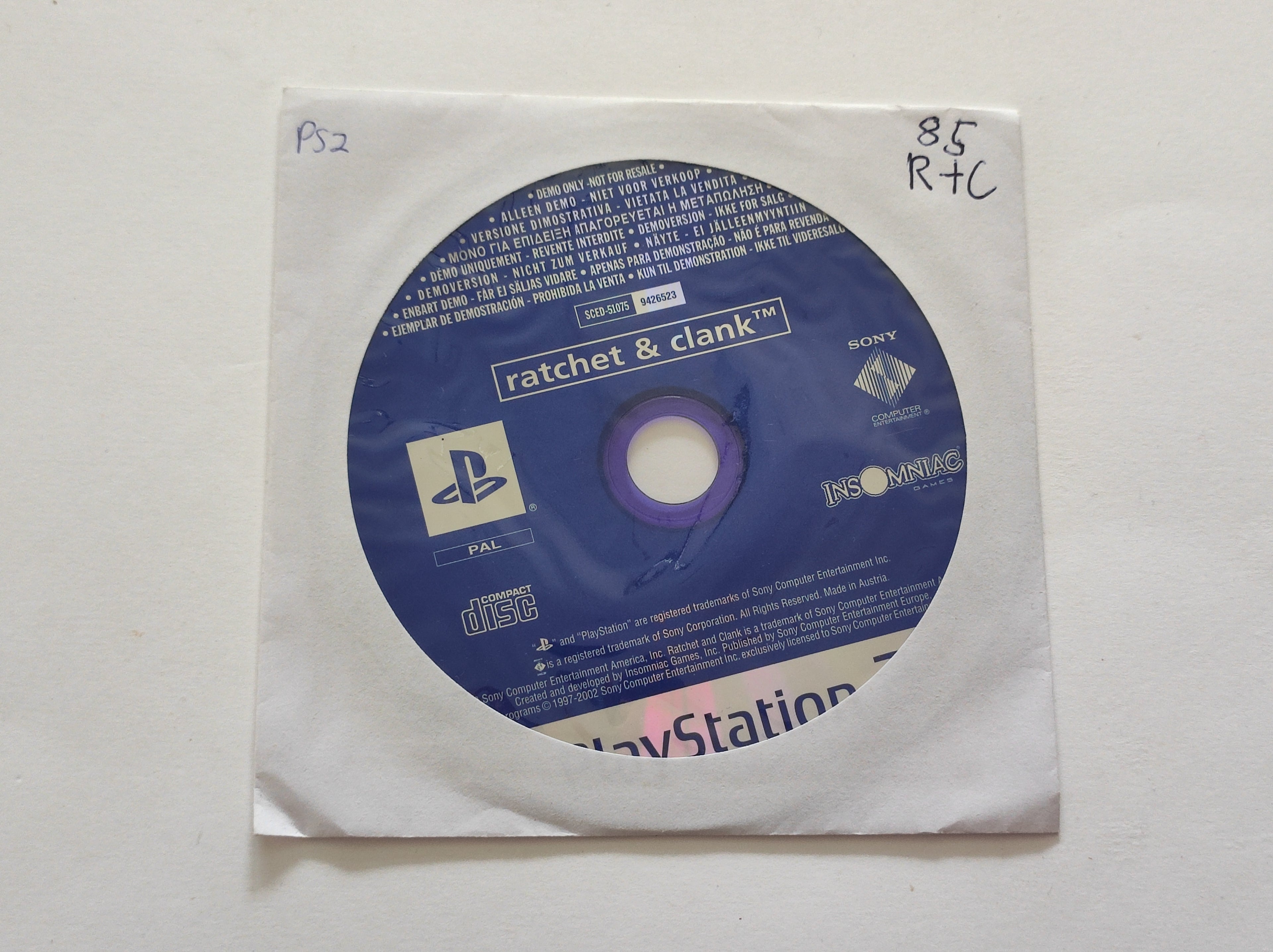 PS2 - Ratchet & Clank