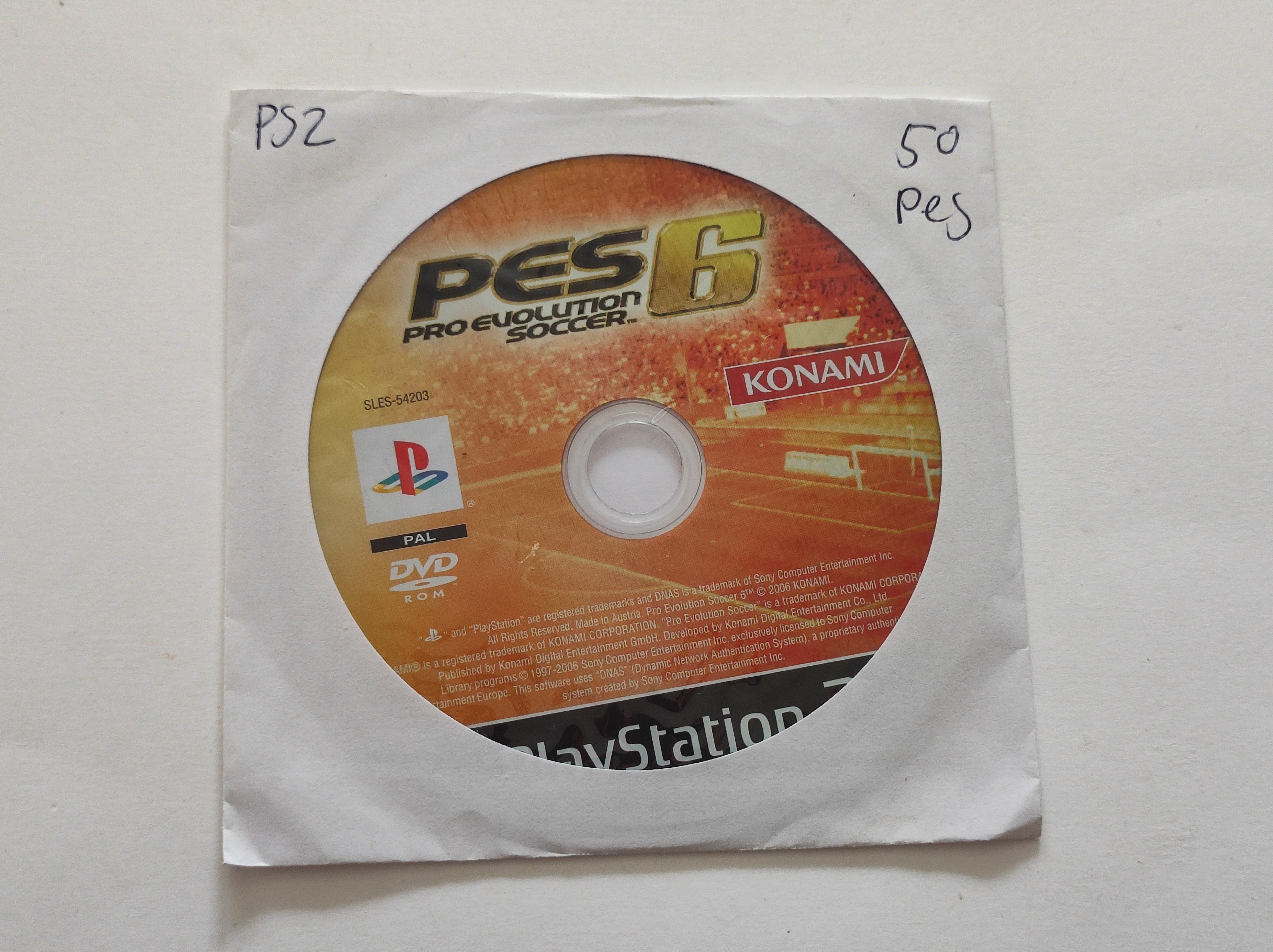 PS2 - Pro Evolution Soccer 6
