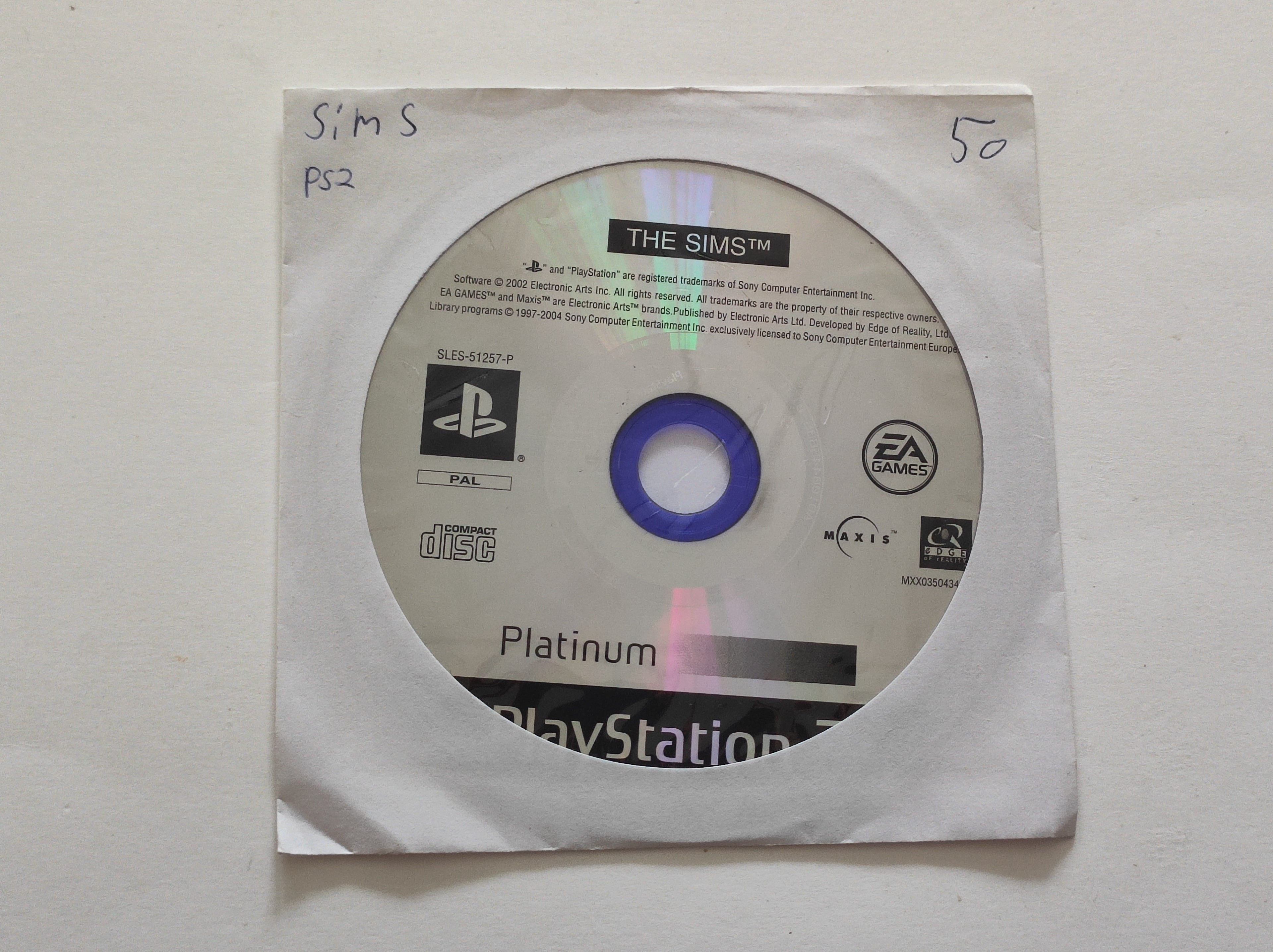 PS2 - The Sims