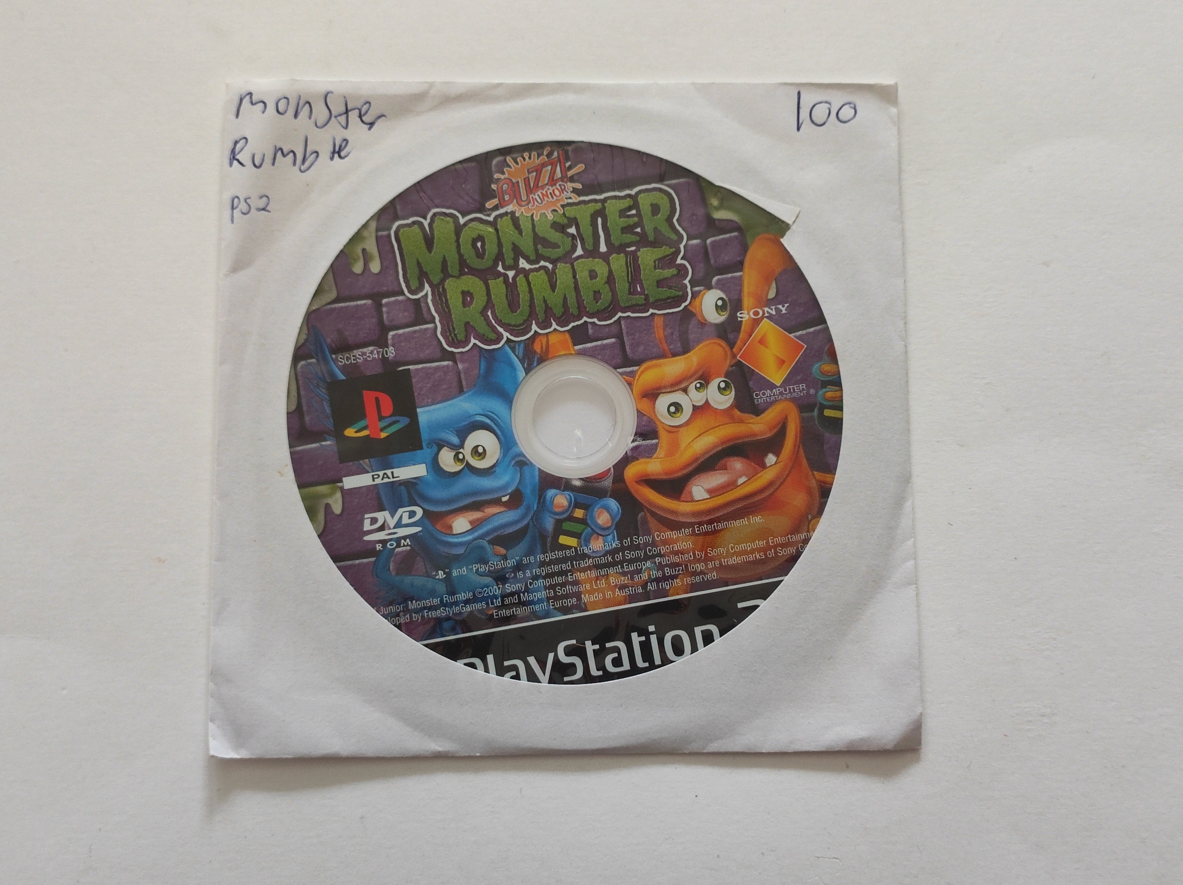 PS2 - Monster Rumble