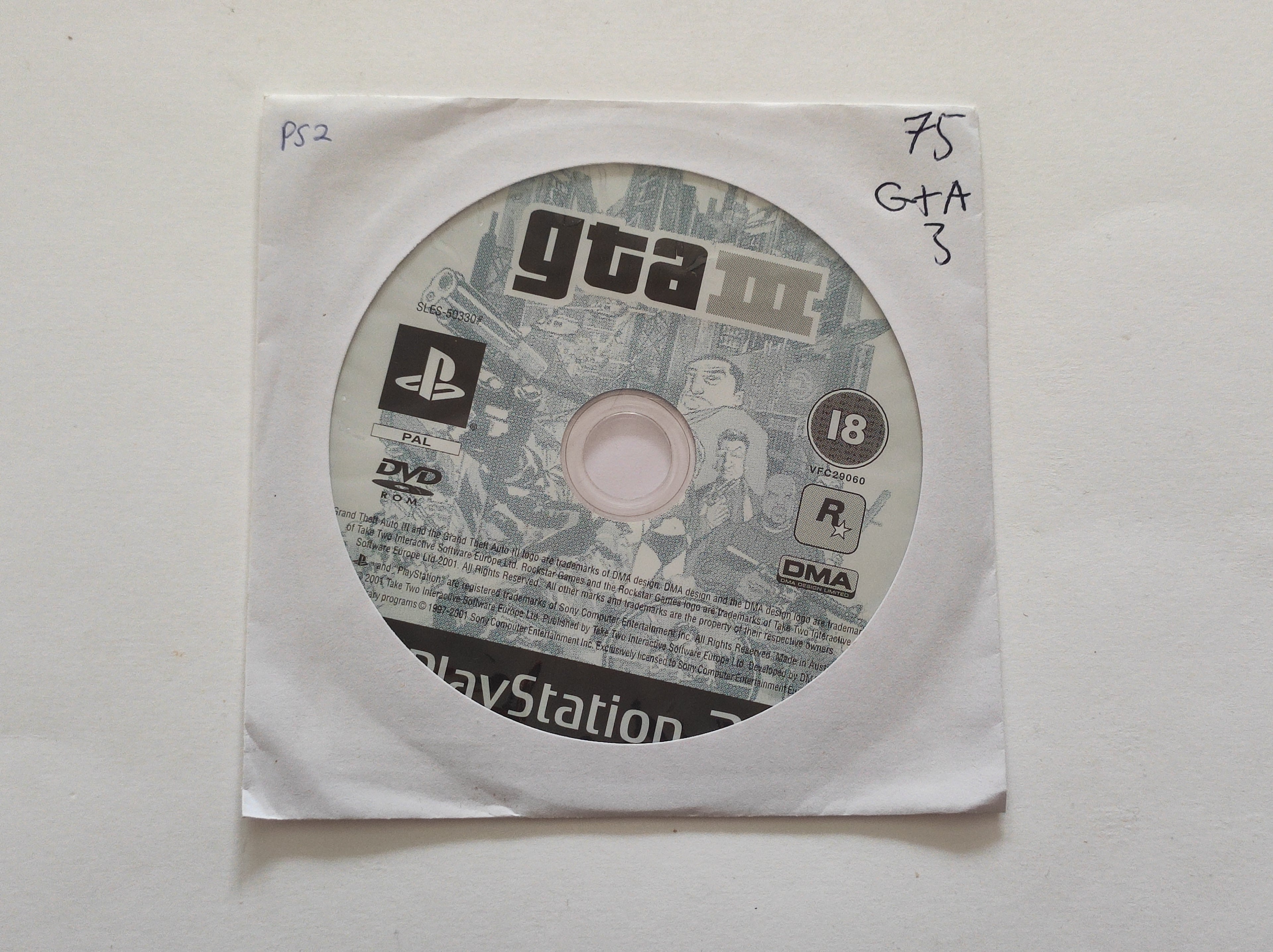 PS2 - Grand Theft Auto 3