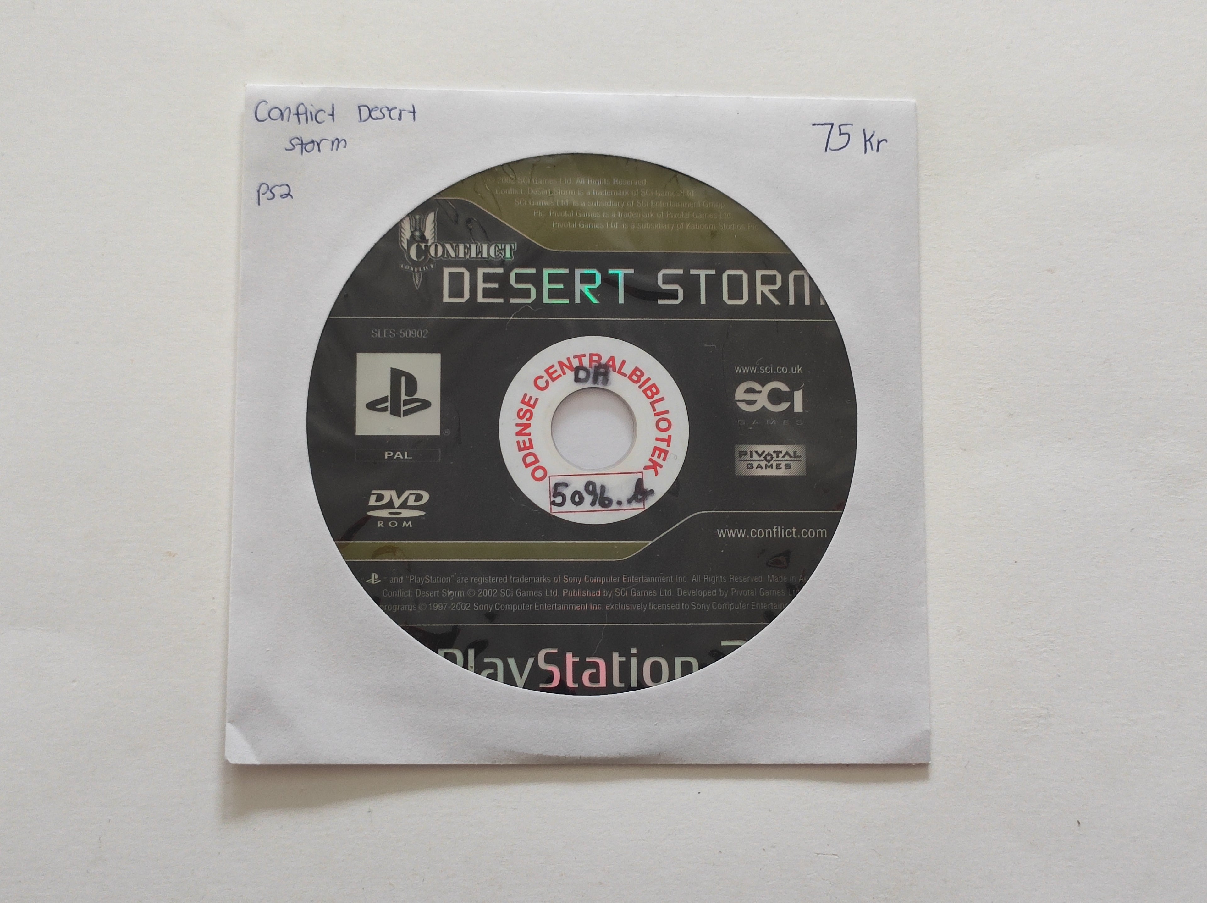 PS2 - Conflict Desert Storm