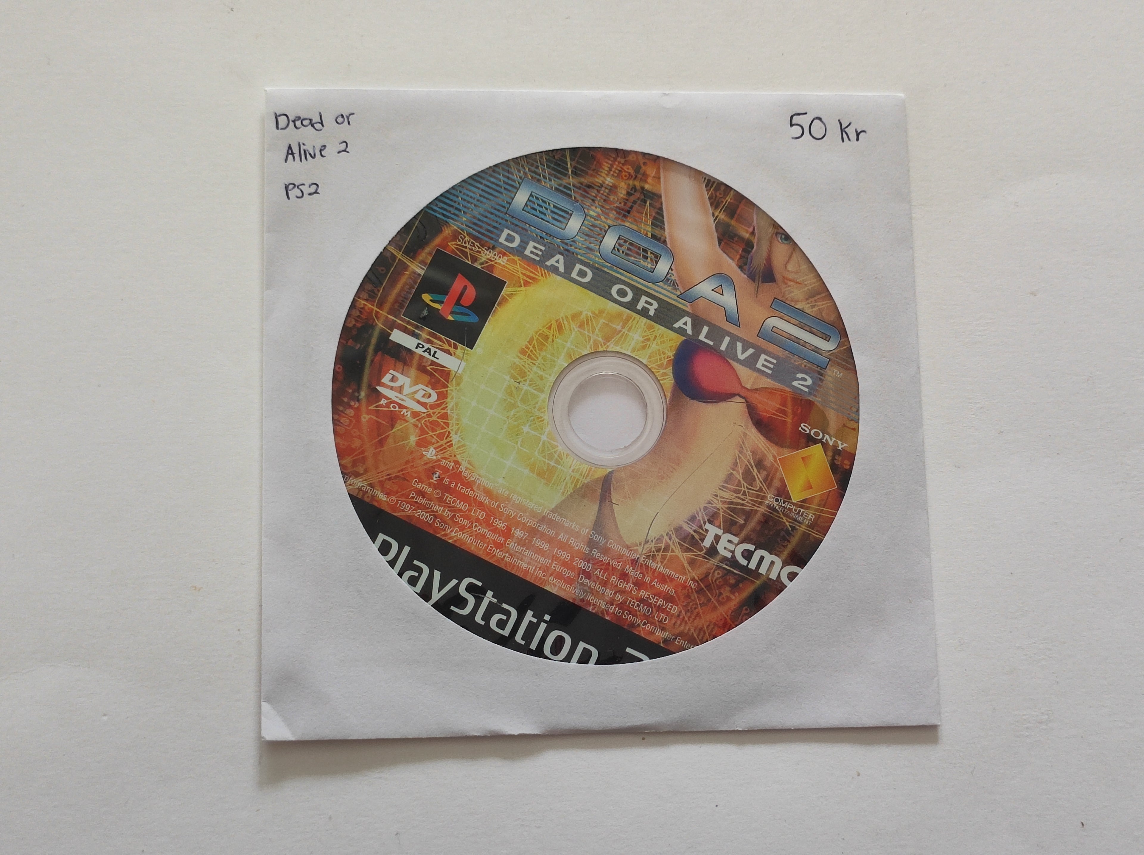 PS2 - Dead or Alive 2