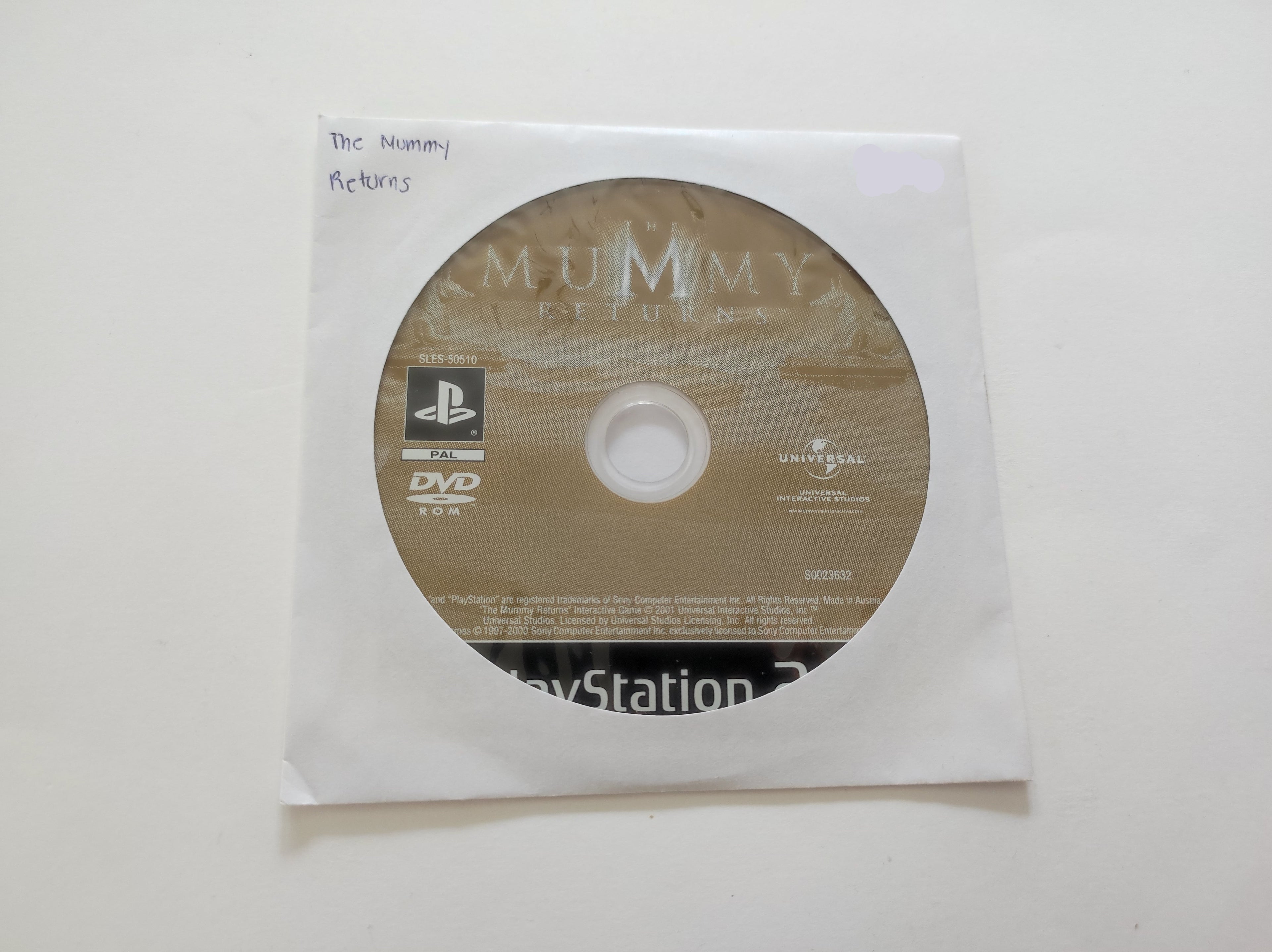 PS2 - The Mummy Returns
