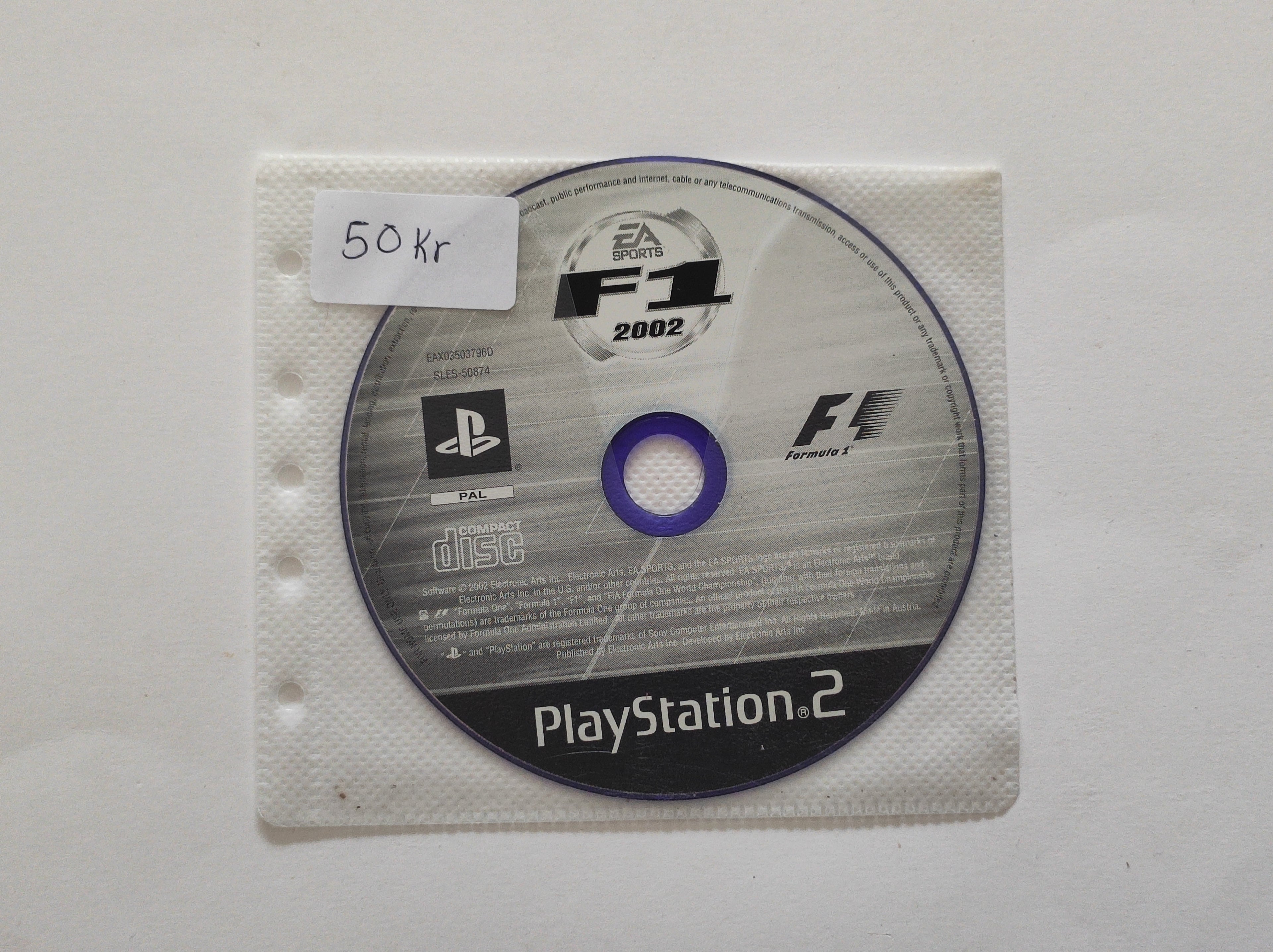 PS2 - F1 2002