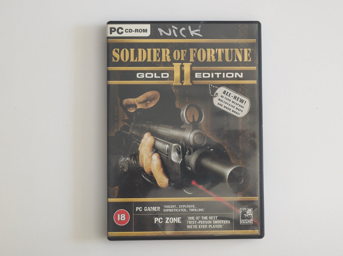 PC - Soldier of Fortune II - Gold Edition
