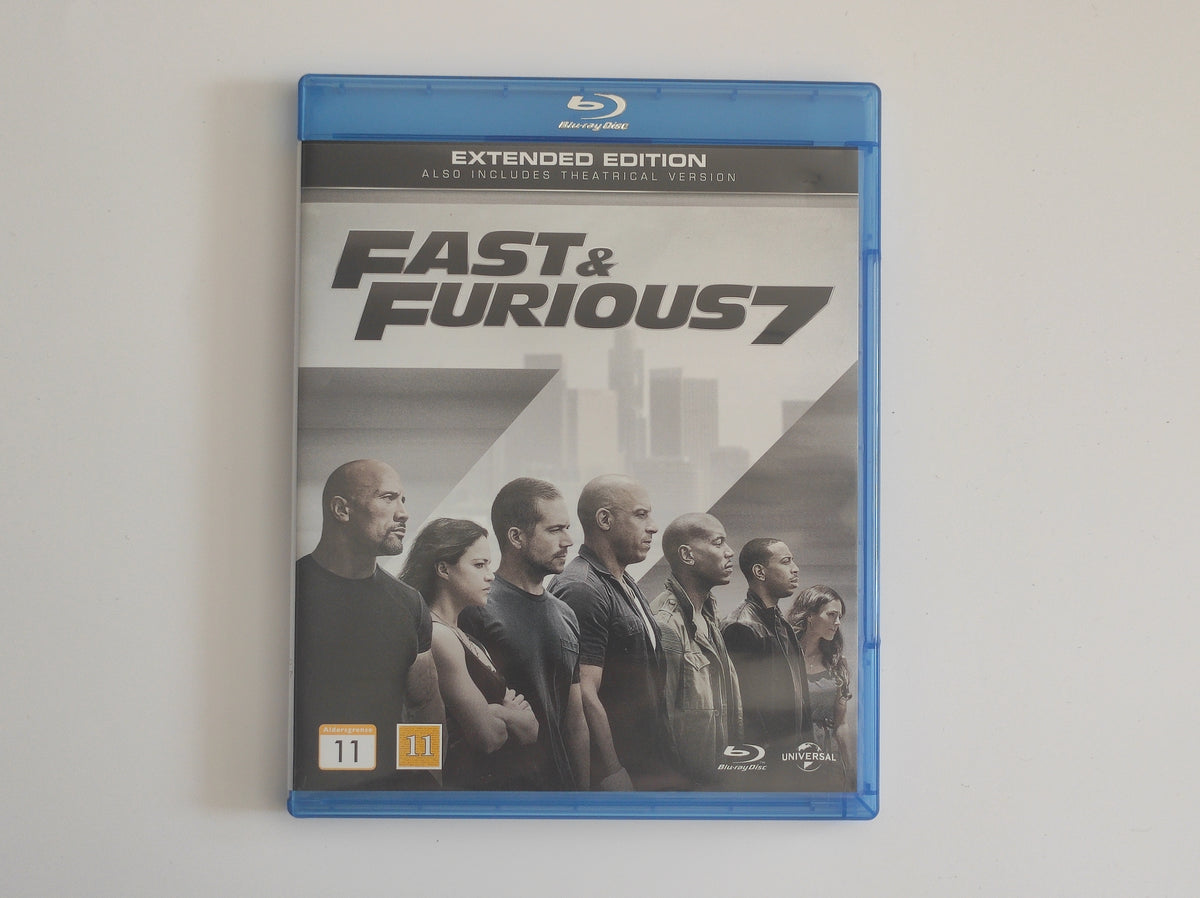 BLU-RAY: Fast & Furious 7