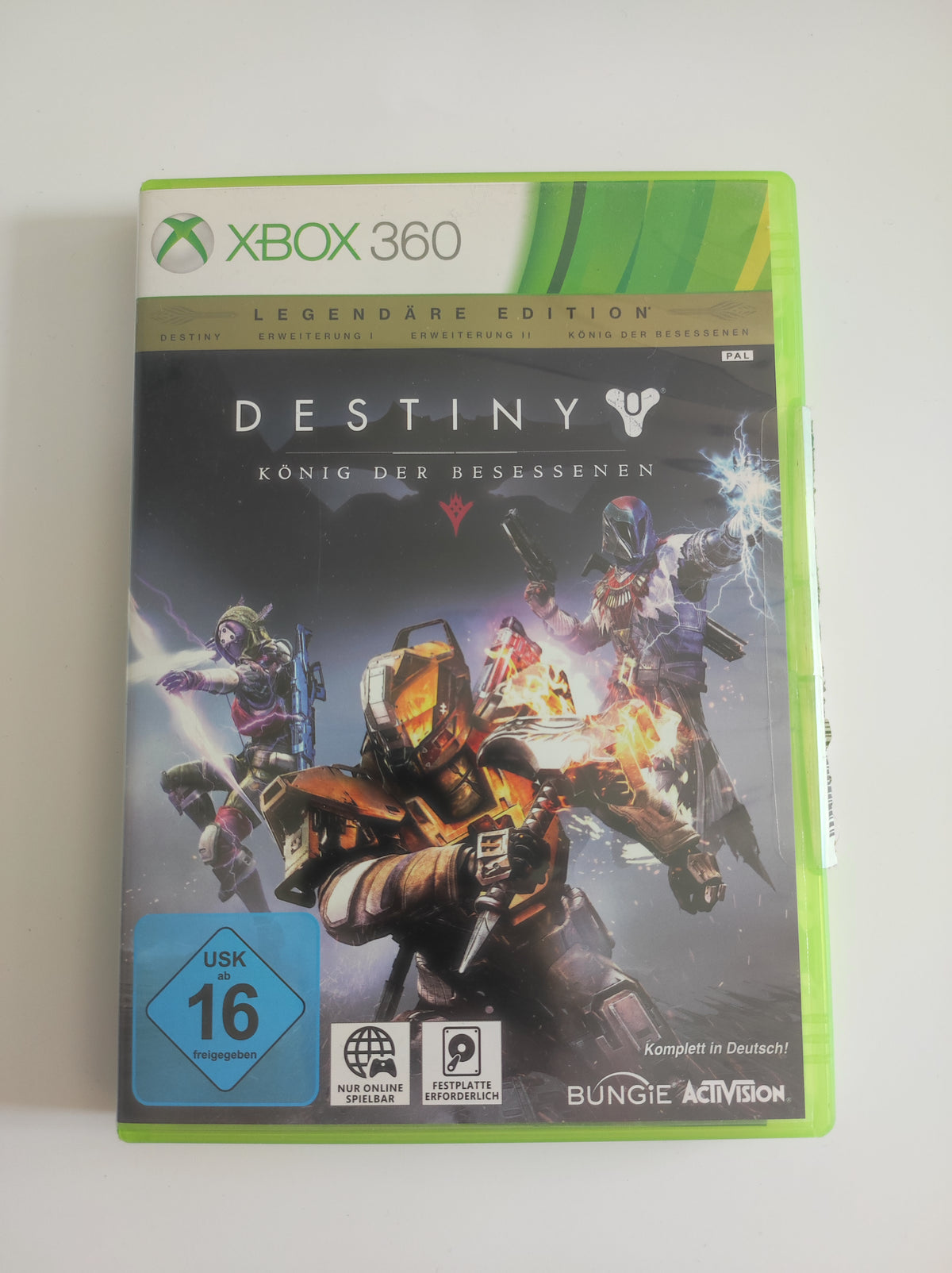 Destiny: The Taken King Legendary Edition (Xbox 360, tysk)