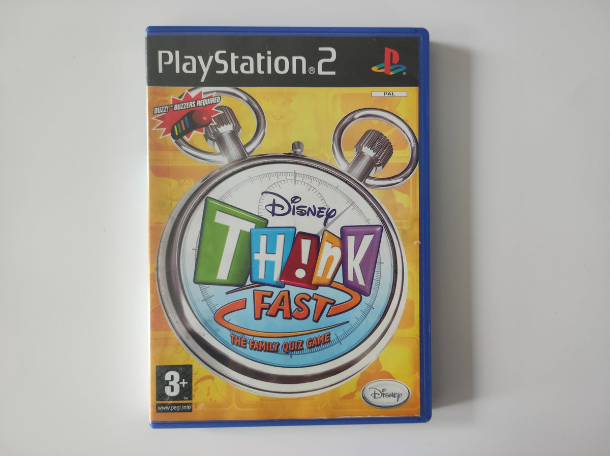 PS2 - Disney Th!nk Fast