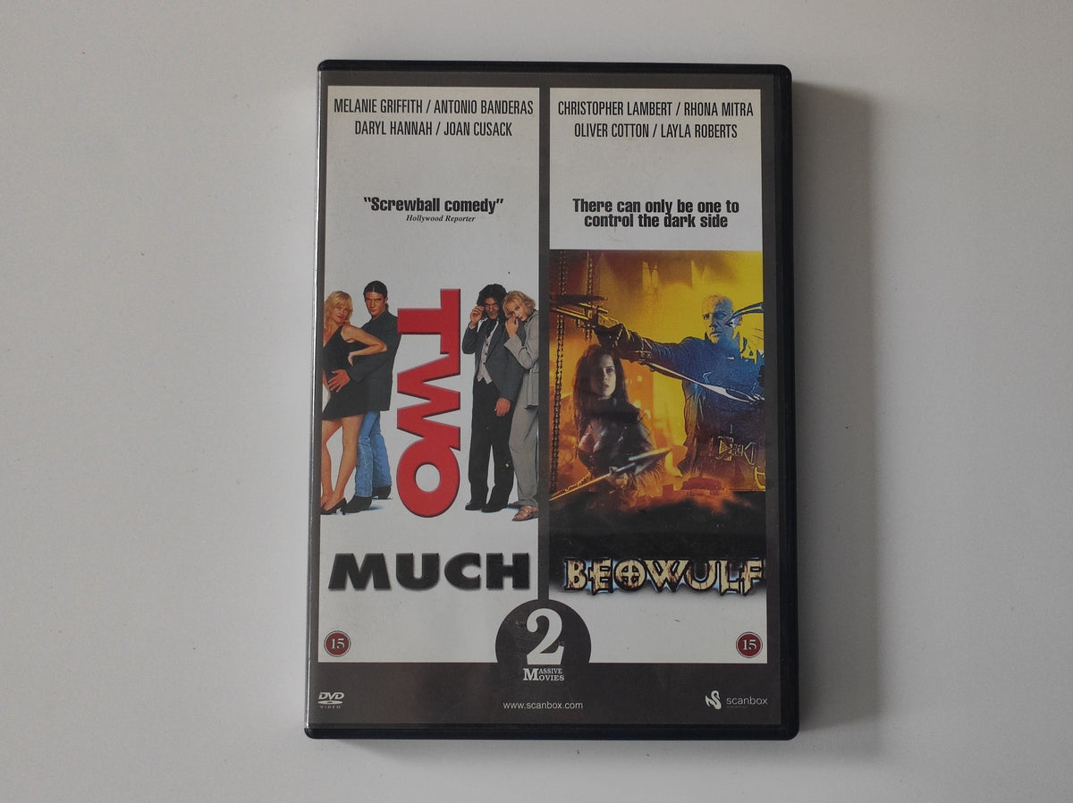 DVD - Two Much / Beowulf: 2 Massive Movies
