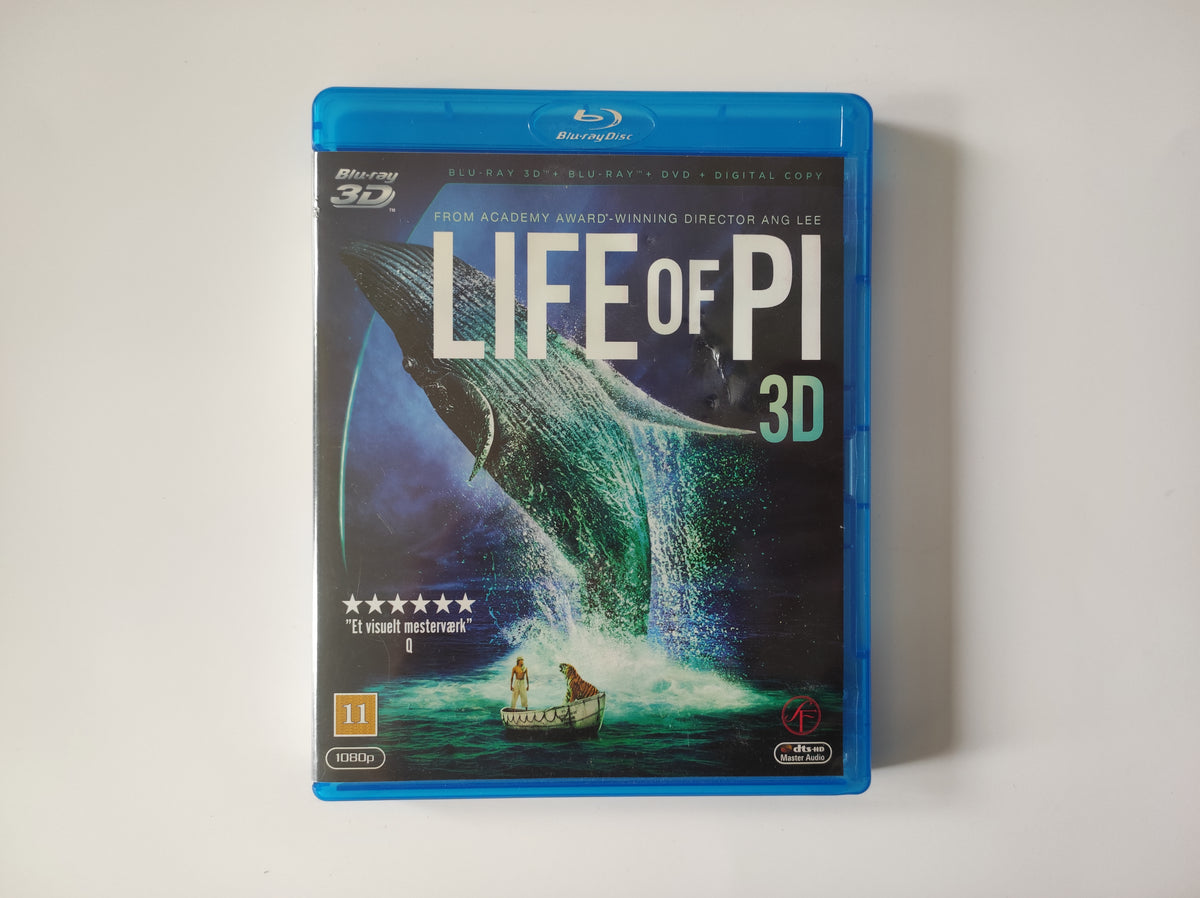 BLU-RAY: Life of Pi 3D
