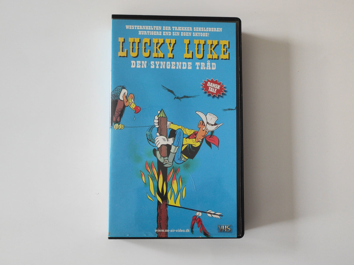 VHS - Lucky Luke: Den Syngende Tråd