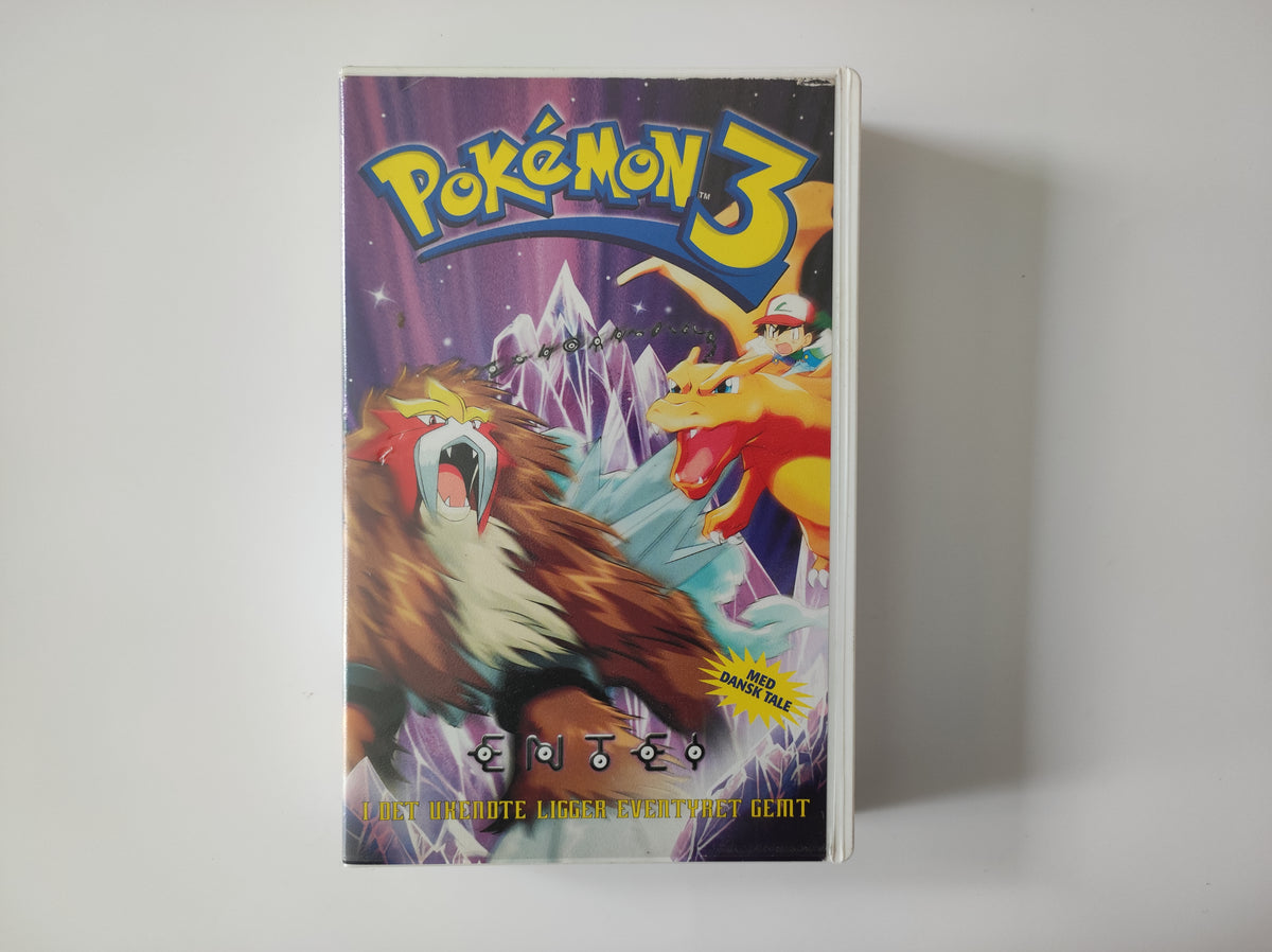 VHS - Pokémon 3: I Det Ukendte Ligger Eventyret Gemt