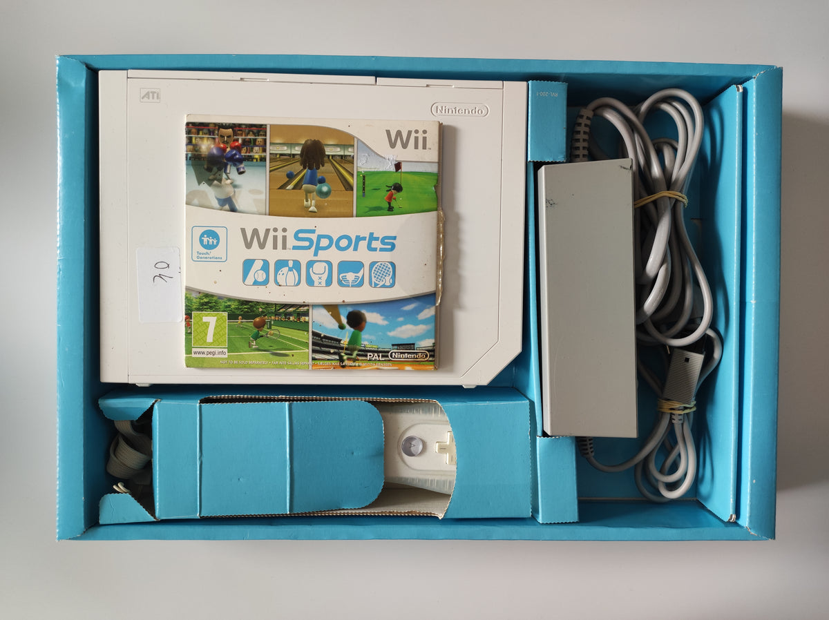 Nintendo Wii Konsol pakke – Wii Sports - Original Kasse