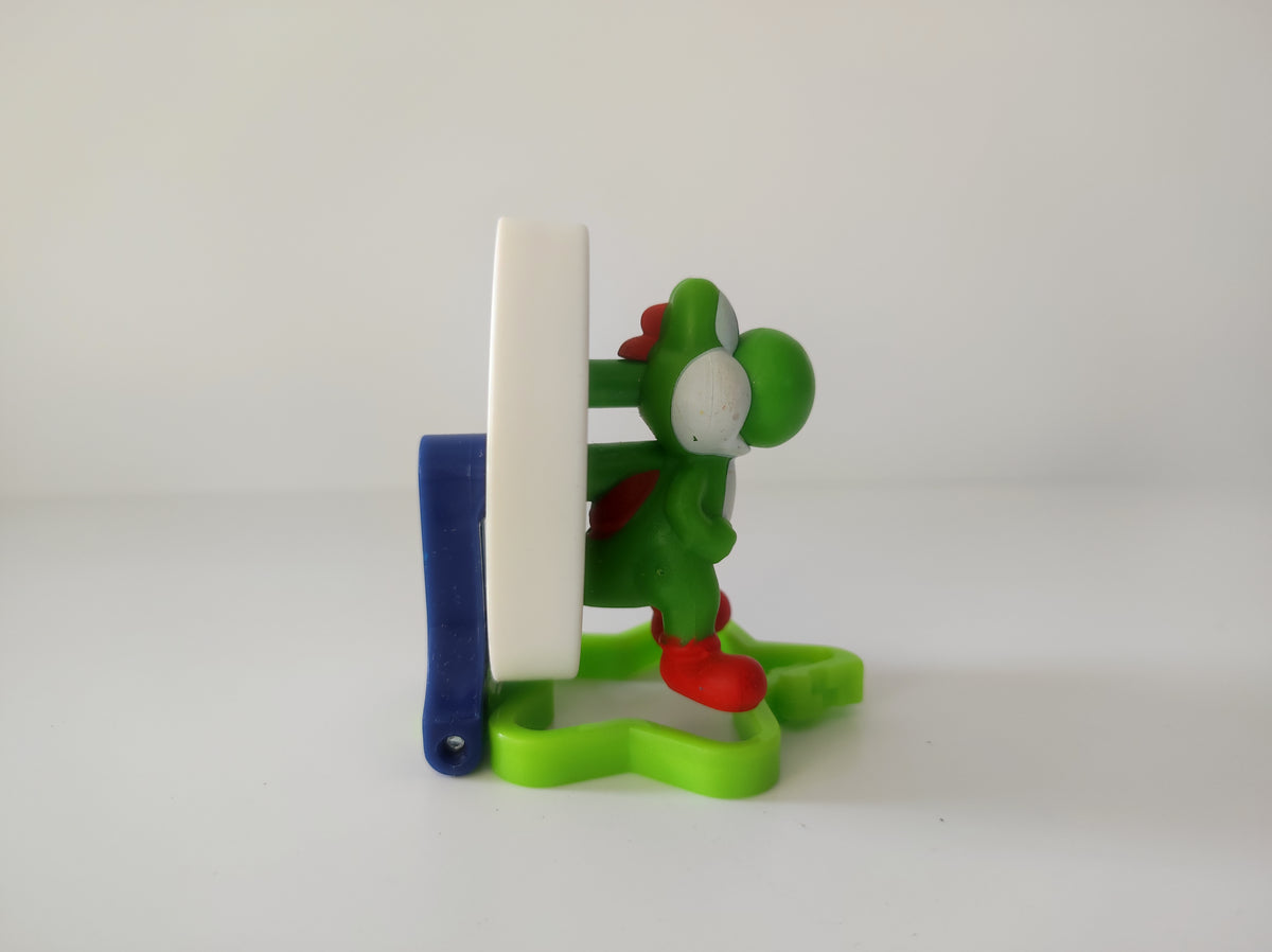 Super Mario – Yoshi Figur Med Æg Og Base