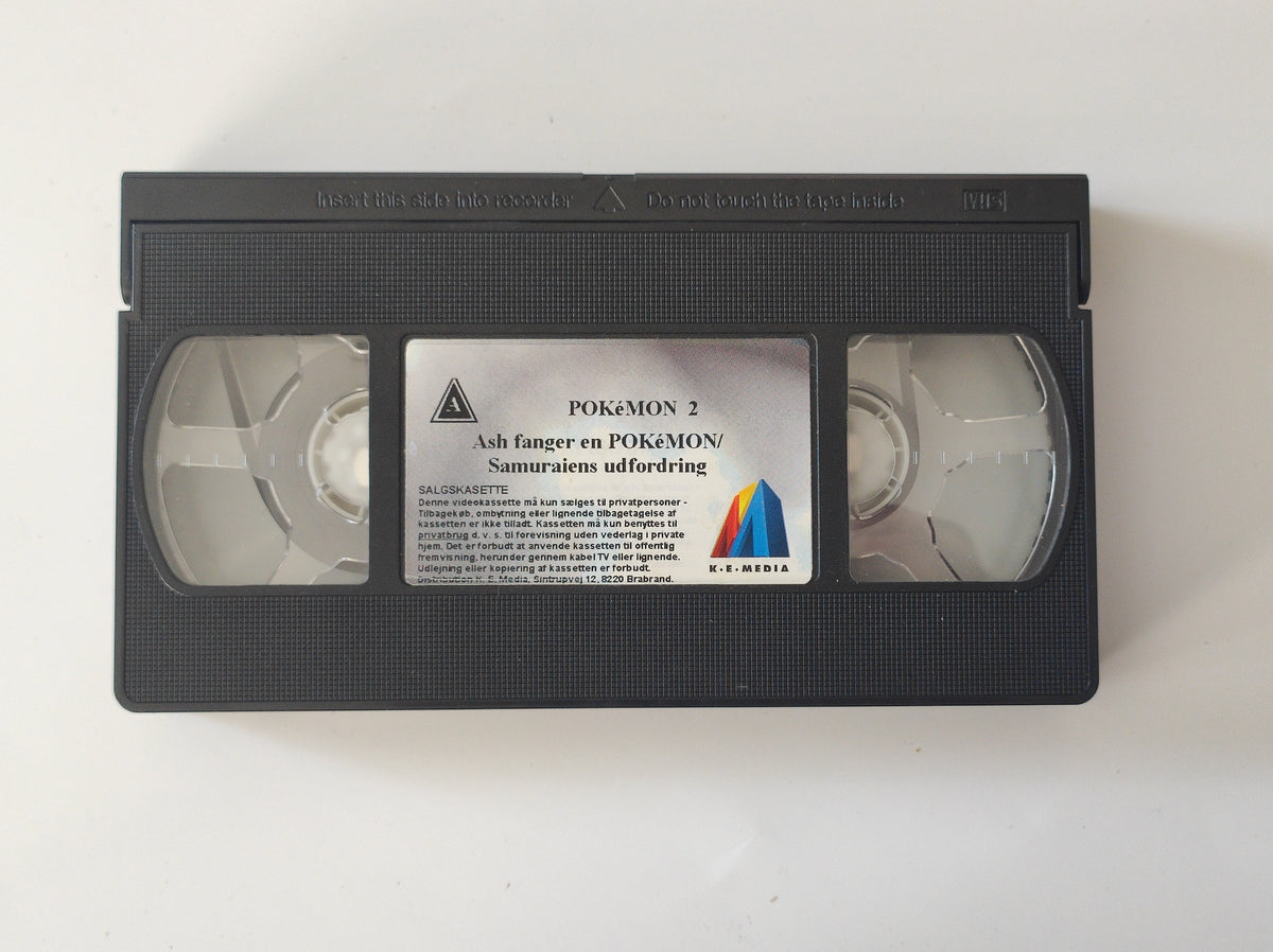 VHS - Pokémon 2: Ash fanger en Pokémon / Samuraiens udfordring