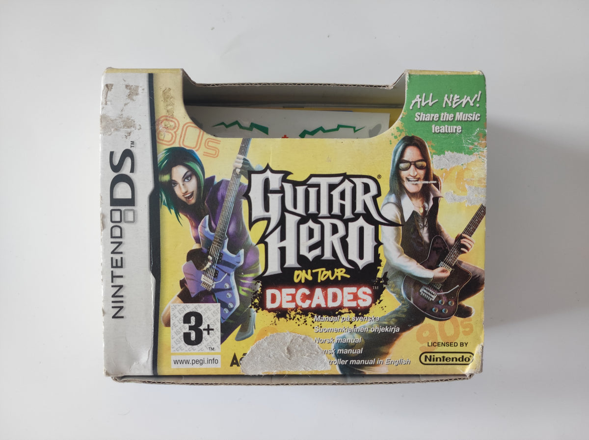 Guitar Hero On Tour Decades - N-DS adapter - i papæske