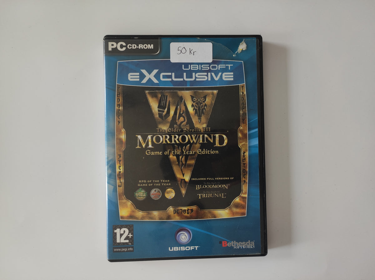 PC - The Elder Scrolls III Morrowind