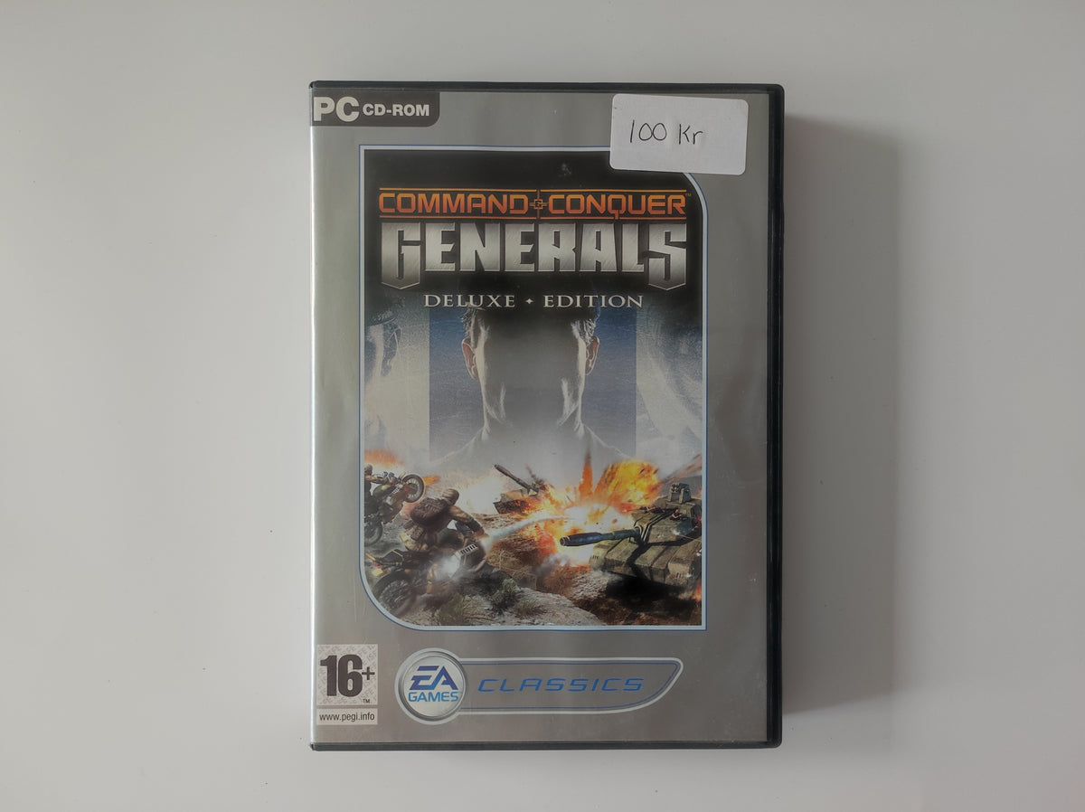 PC - Command Conquer Generals Deluxe Edition