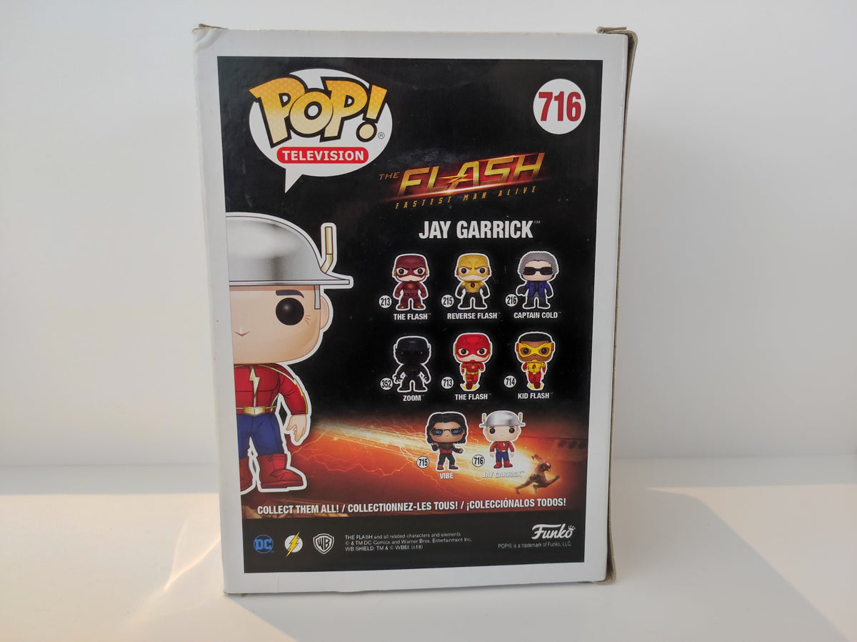 Brugt Funko Pop! i Original Kasse -  Television: The Flash – Jay Garrick #716
