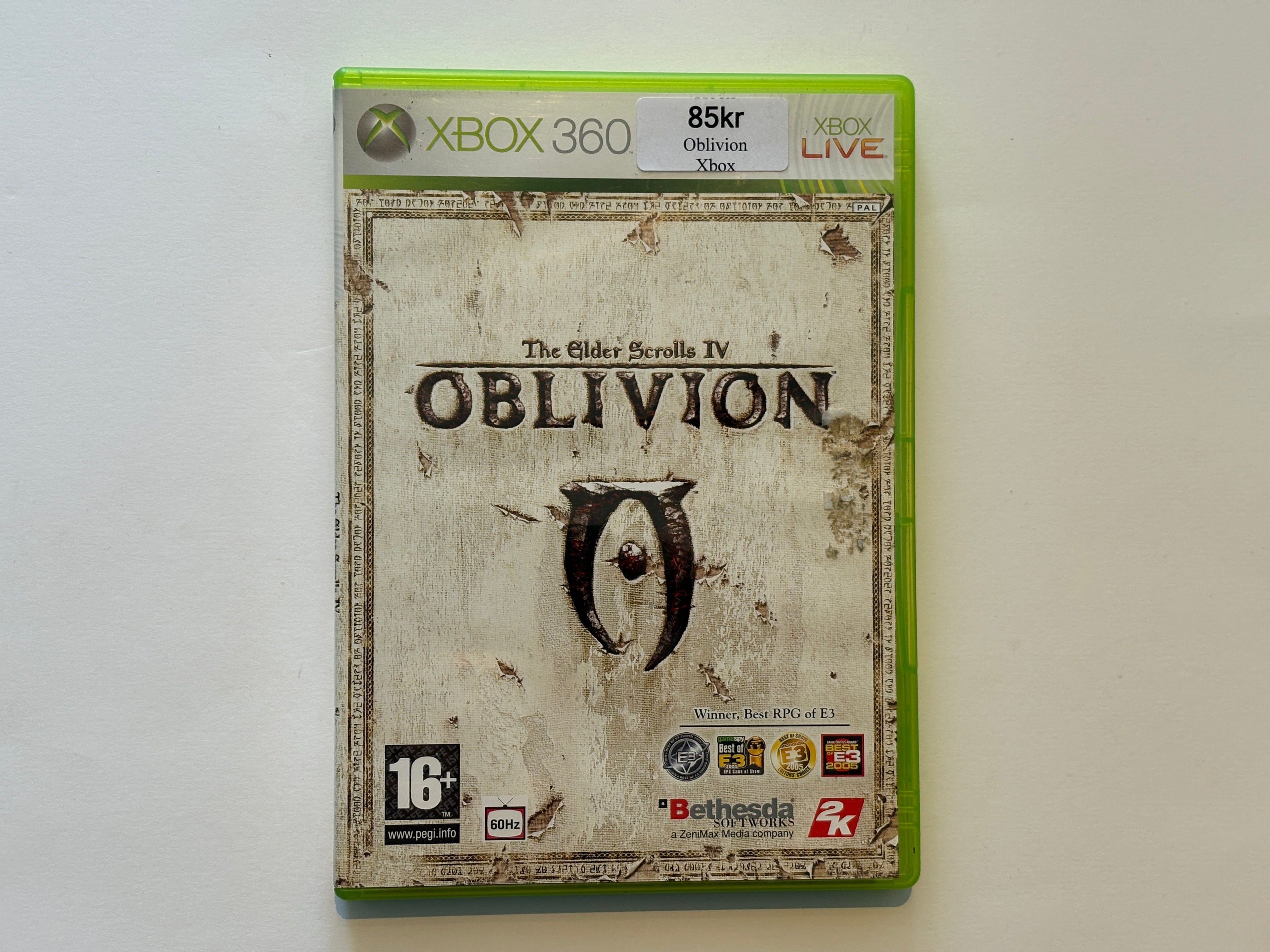 XBOX 360 - The Elder Scrolls IV : Oblivion