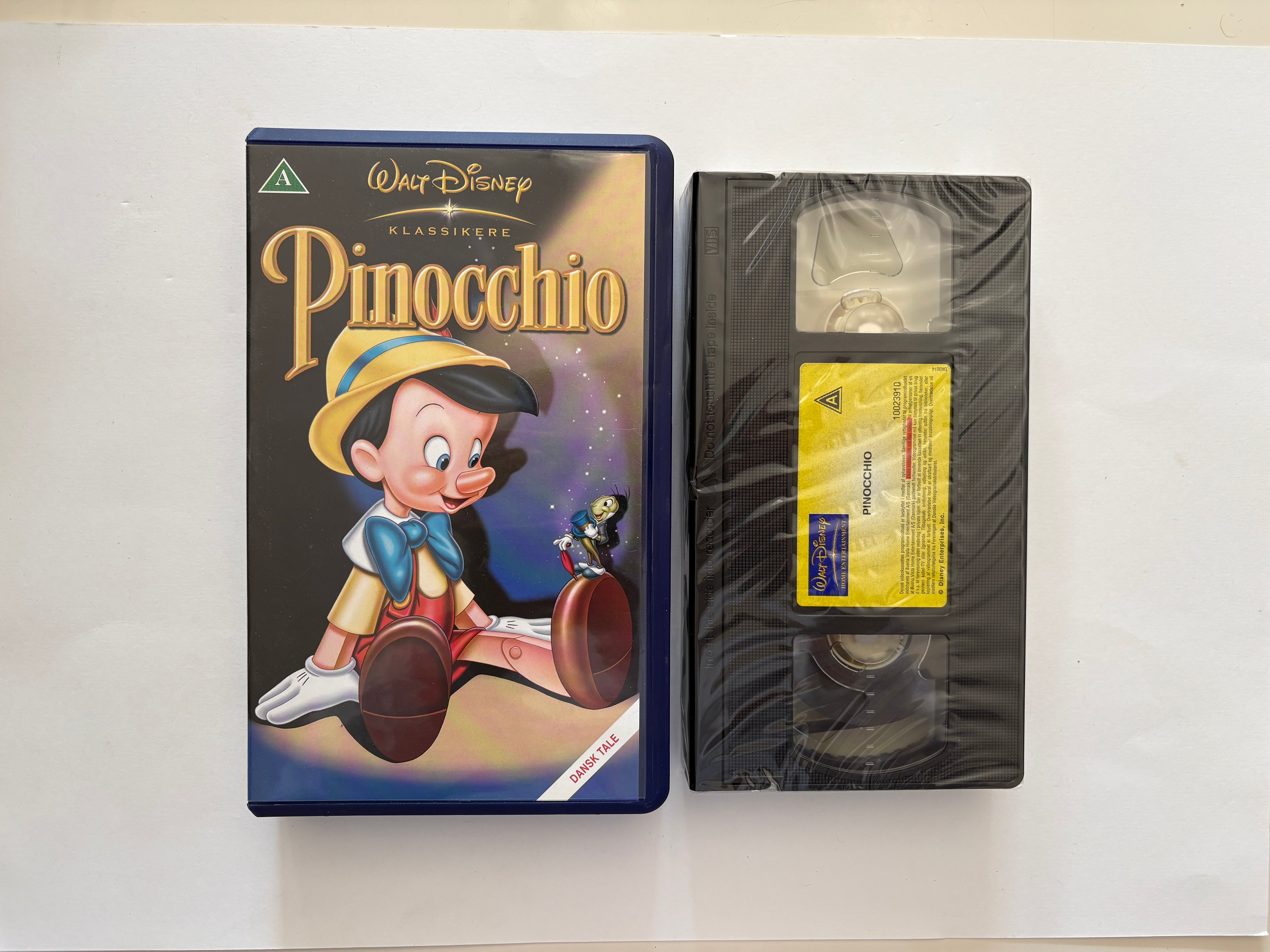 NY VHS: Pinocchio – Disney (Forseglet)
