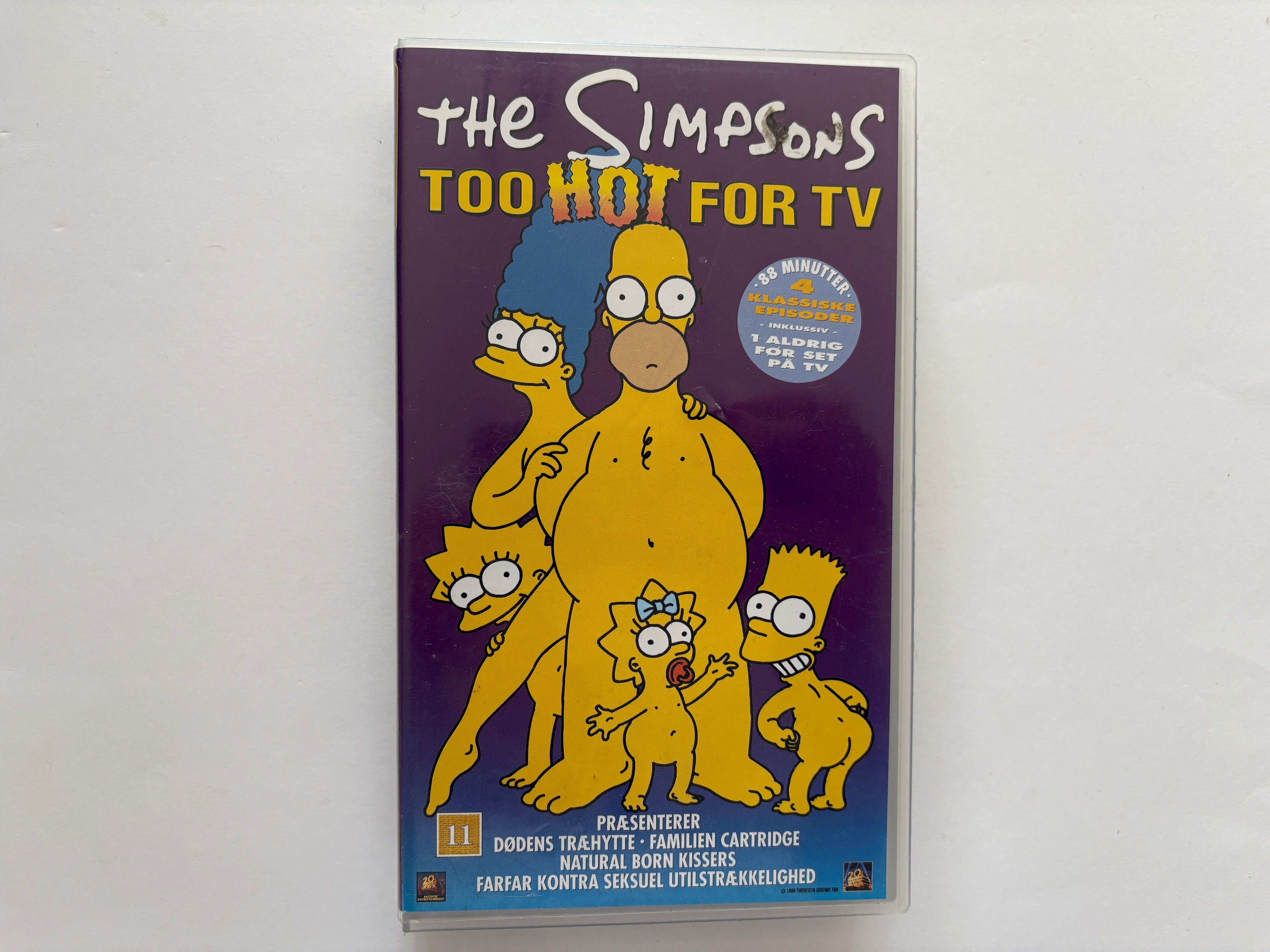 VHS - The Simpsons: Too Hot For TV
