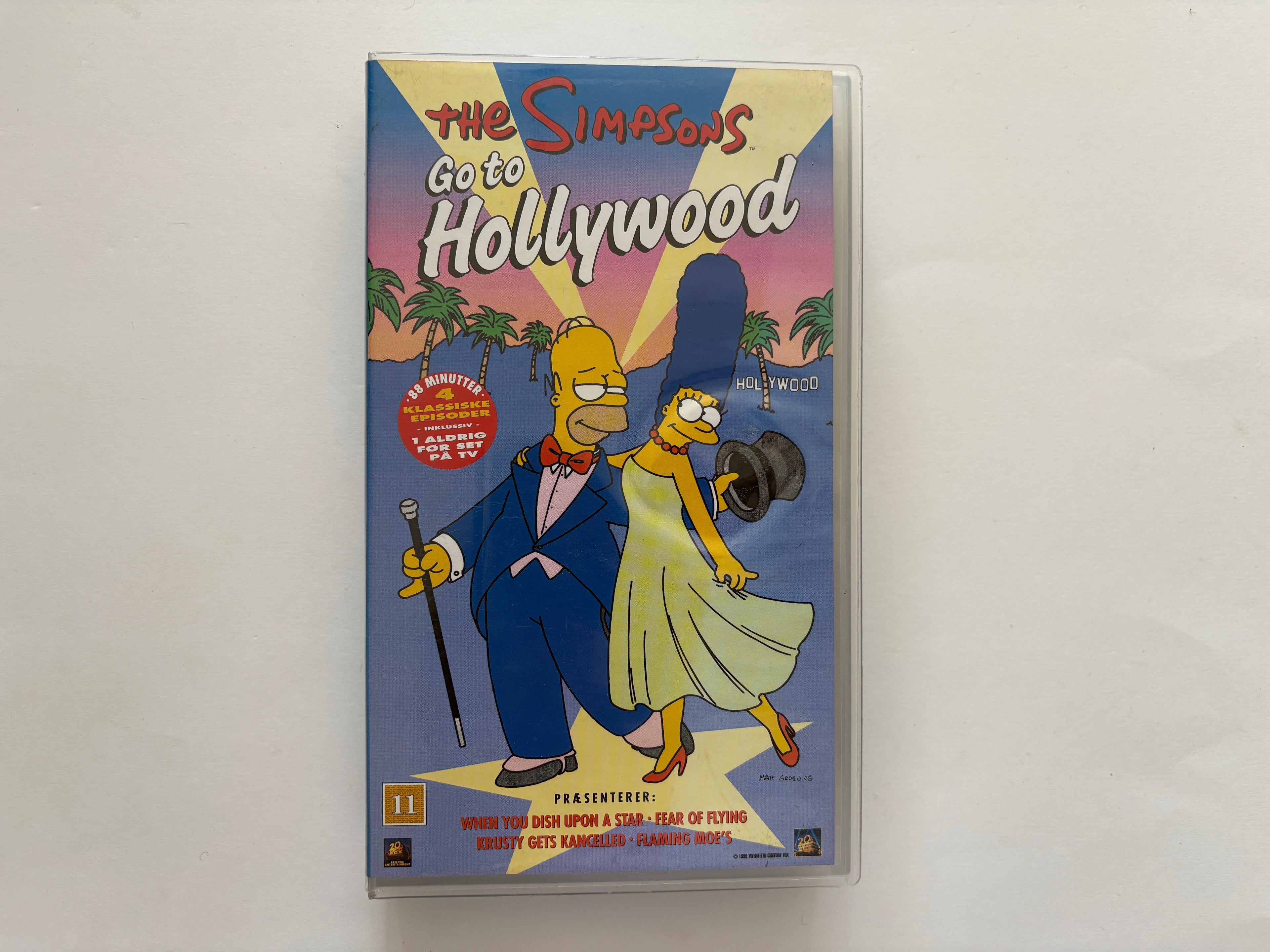VHS - The Simpsons: Go To Hollywood