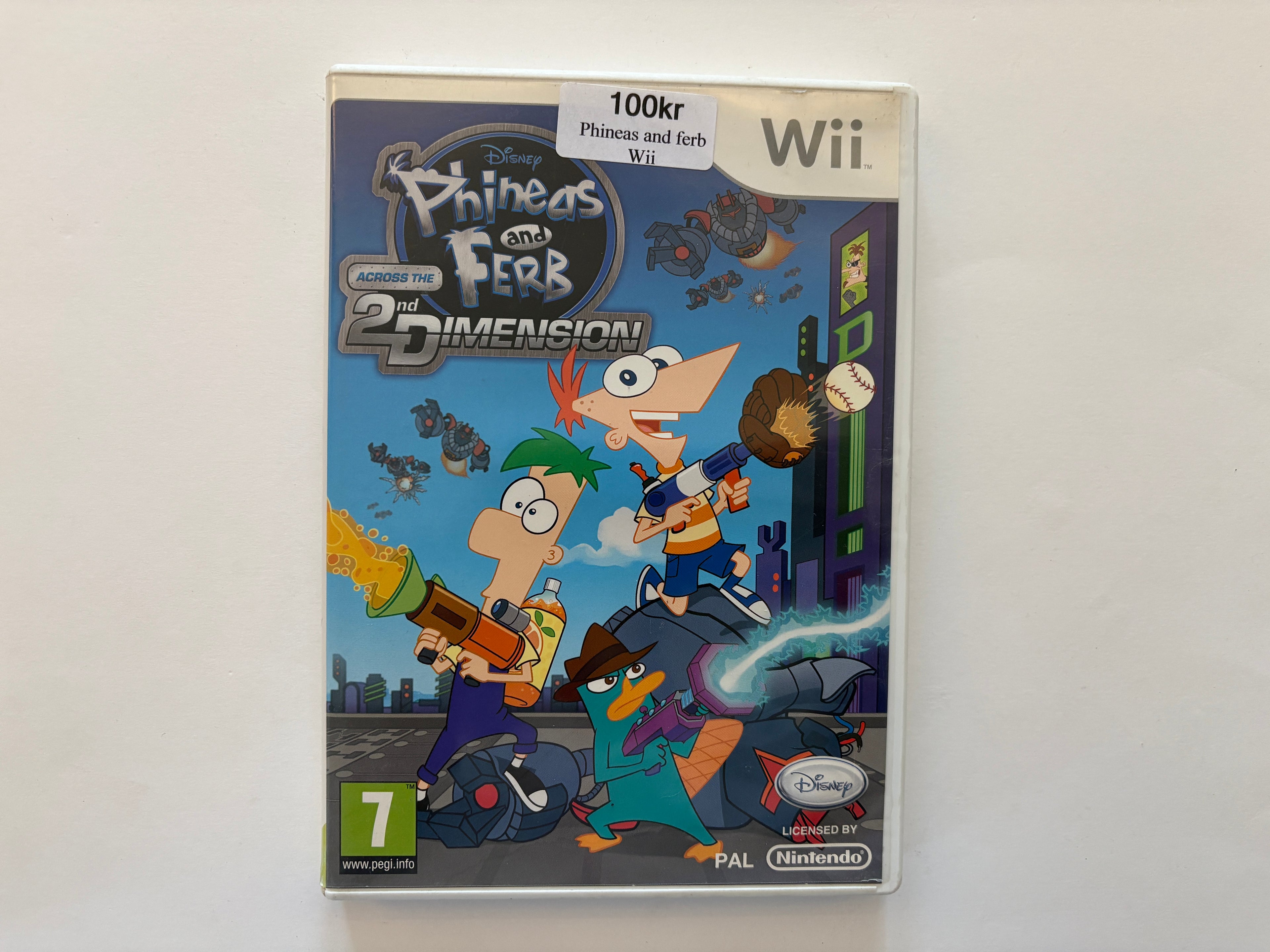 WII - Phineas and Ferb : Across the 2nd Dimension