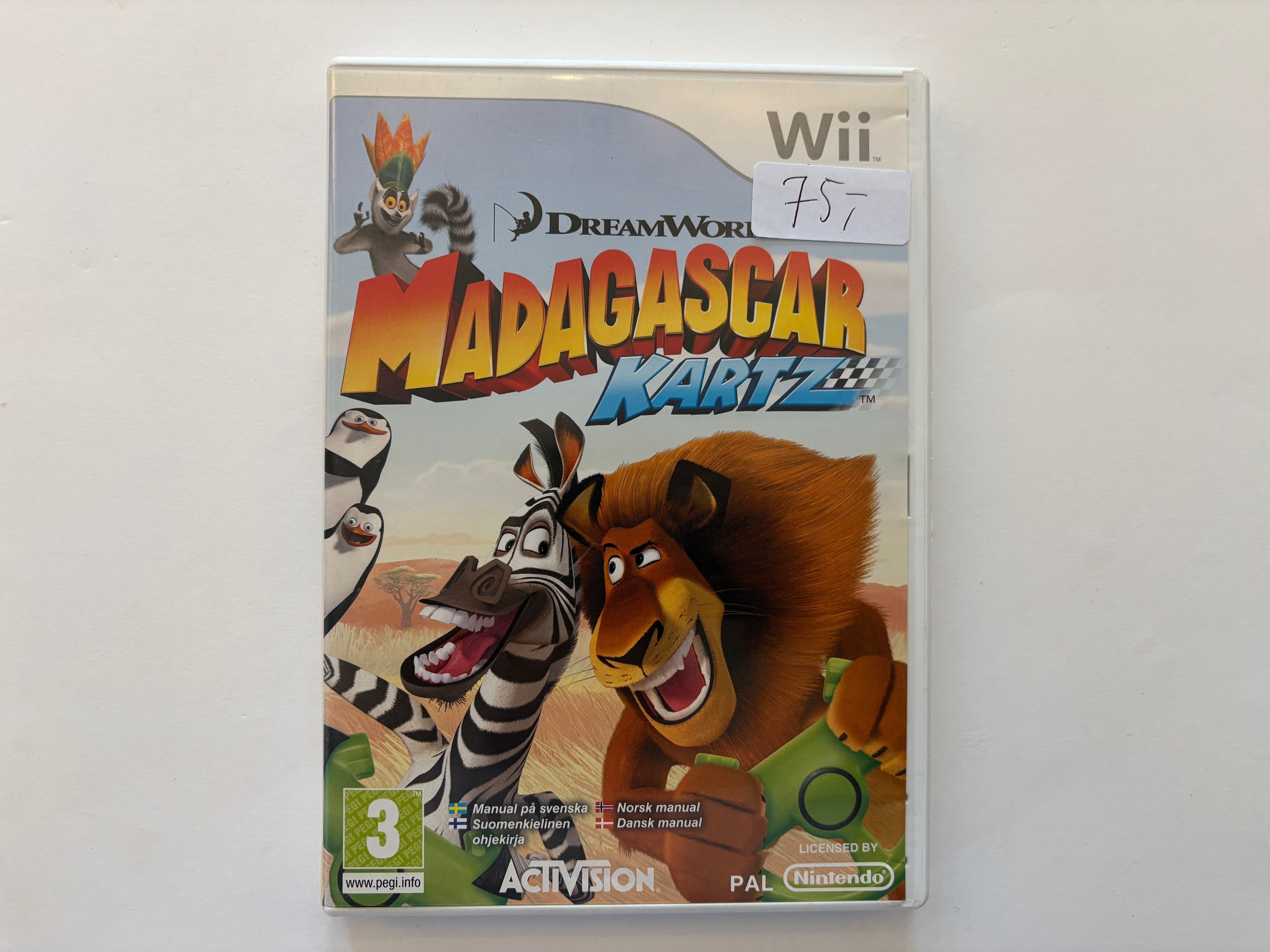 WII - Madagascar Kartz