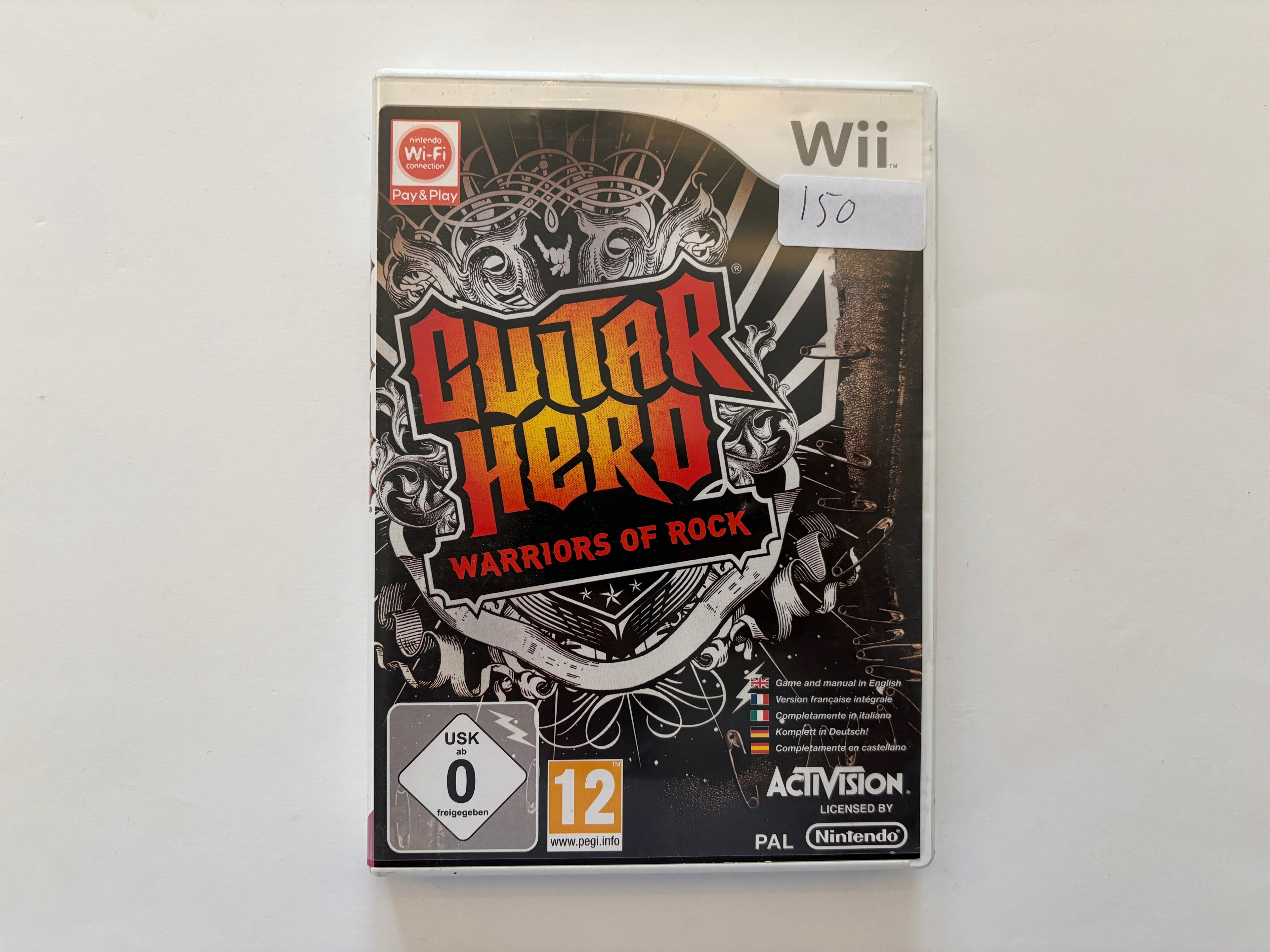 WII - Guitar Hero : Warriors of Rock