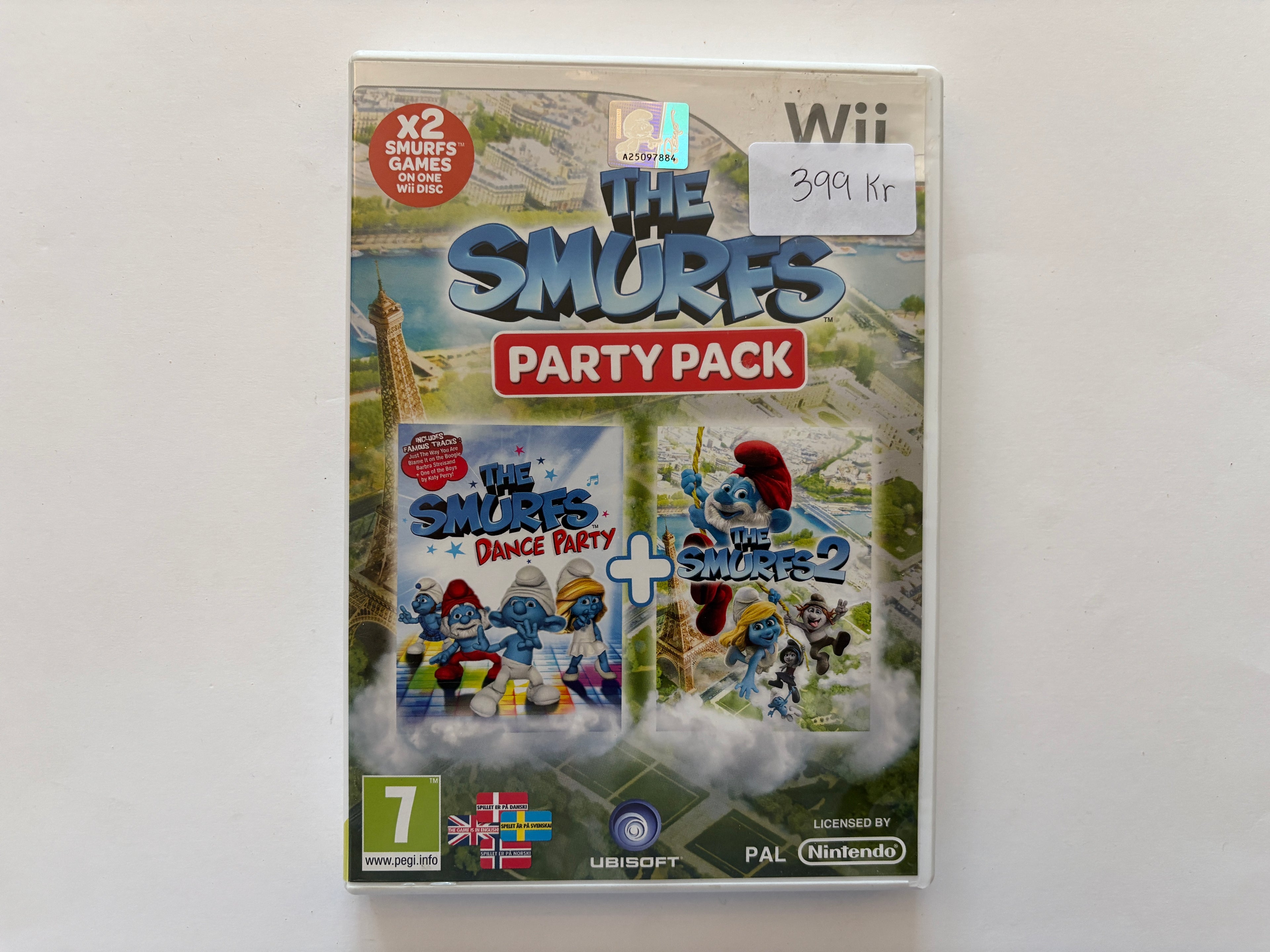 WII - The Smurfs Party Pack