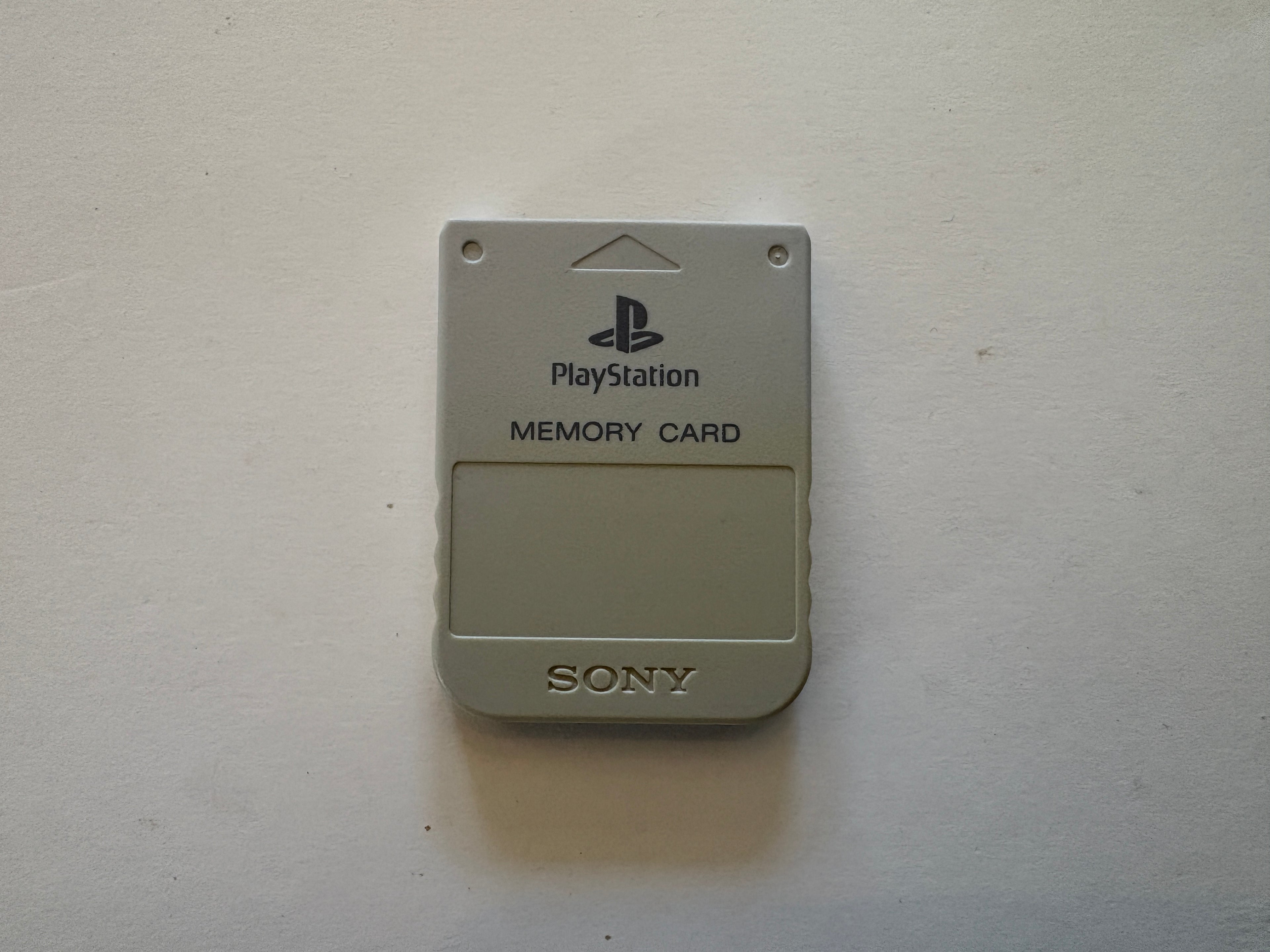 PS1 - Memory card